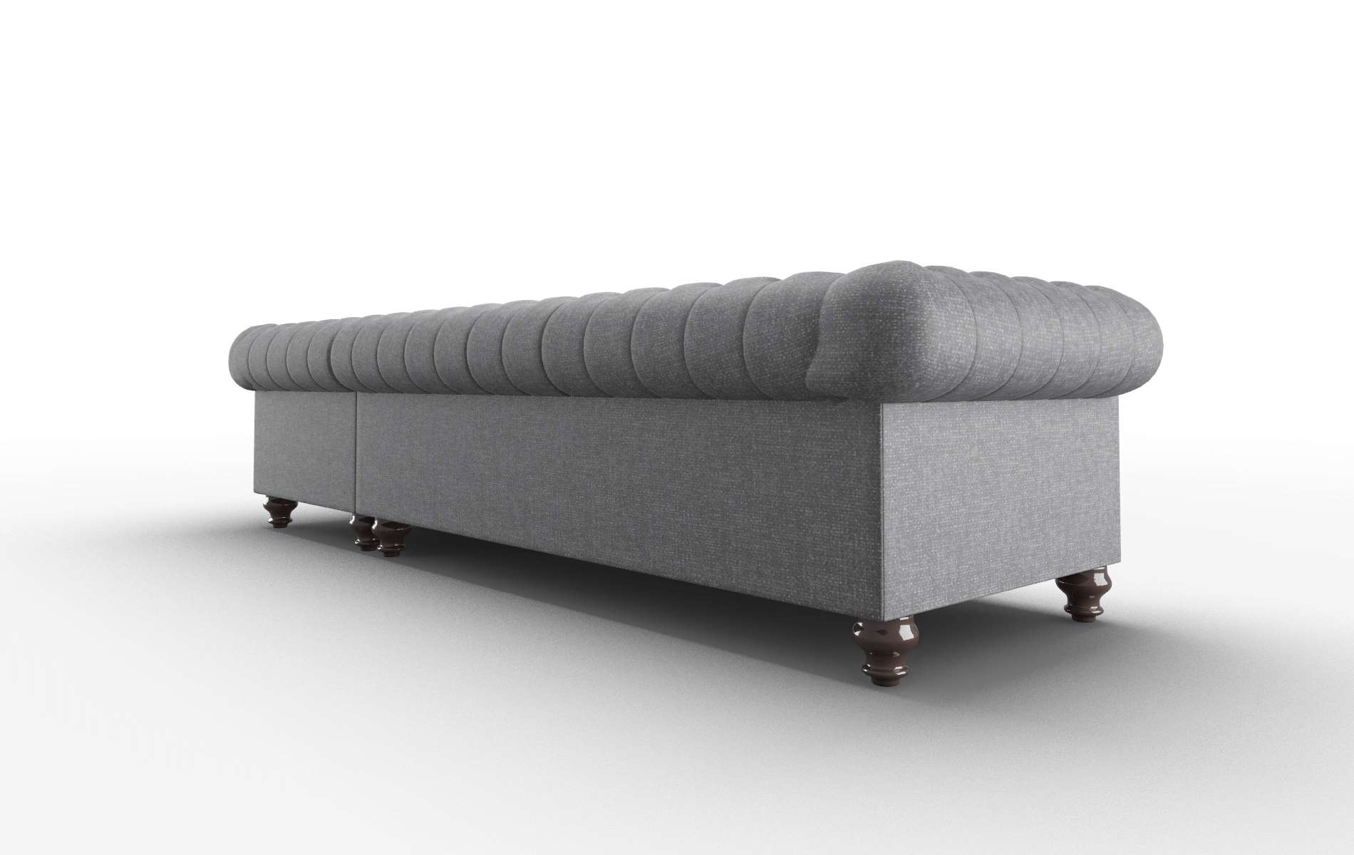 Bordeaux Notion Graphite Panel espresso legs 5