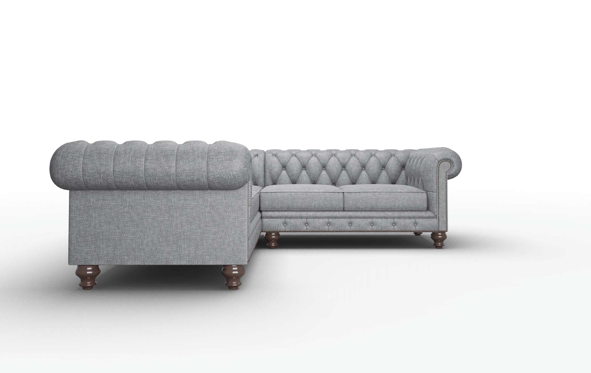 Bordeaux Notion Graphite Sectional espresso legs 2