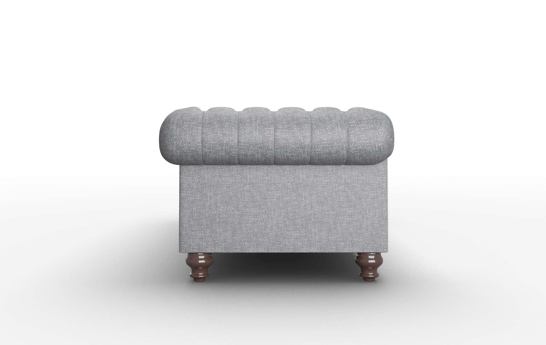 Bordeaux Notion Graphite Sofa espresso legs 3