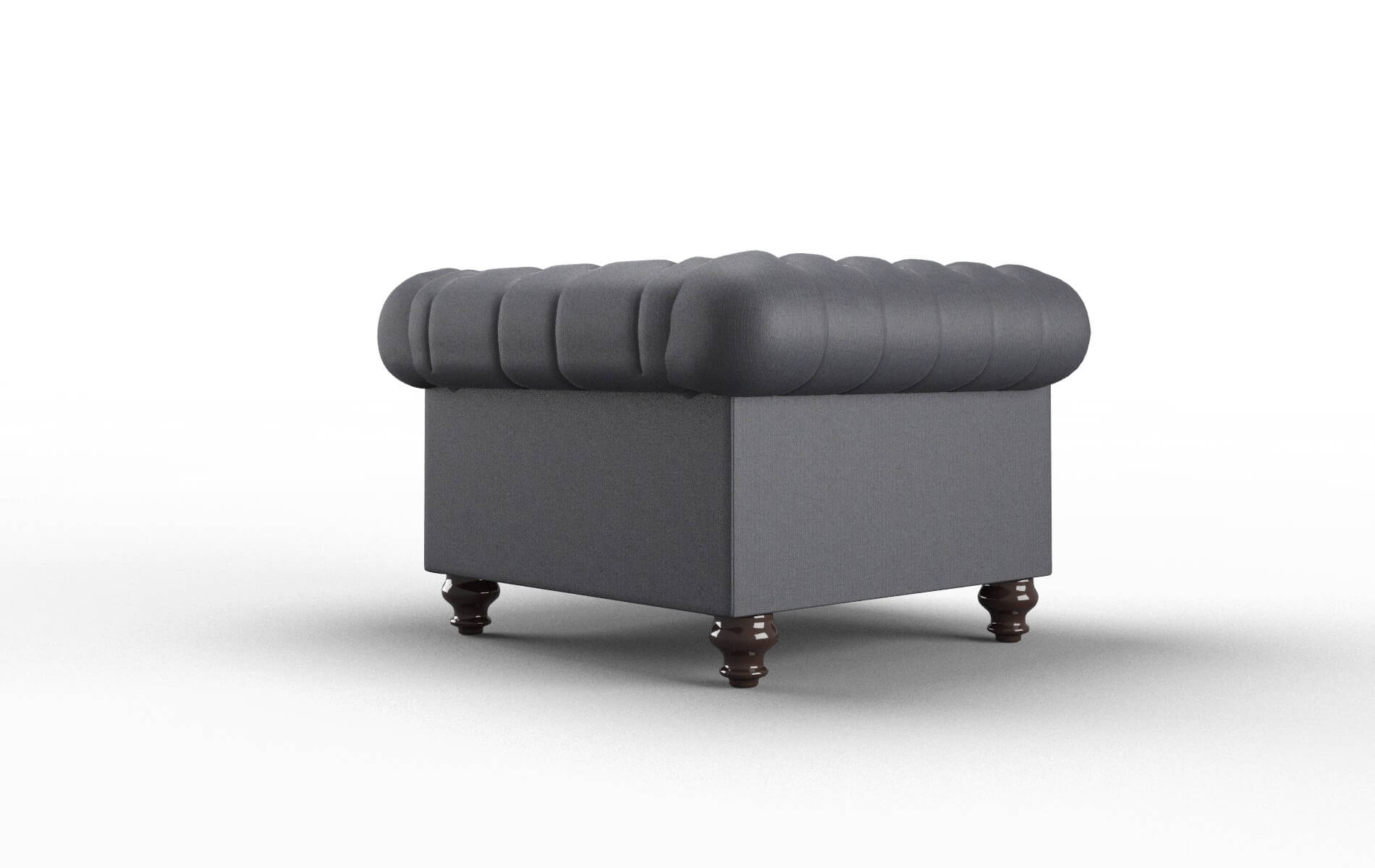 Bordeaux Parker Midnight Chair espresso legs 5