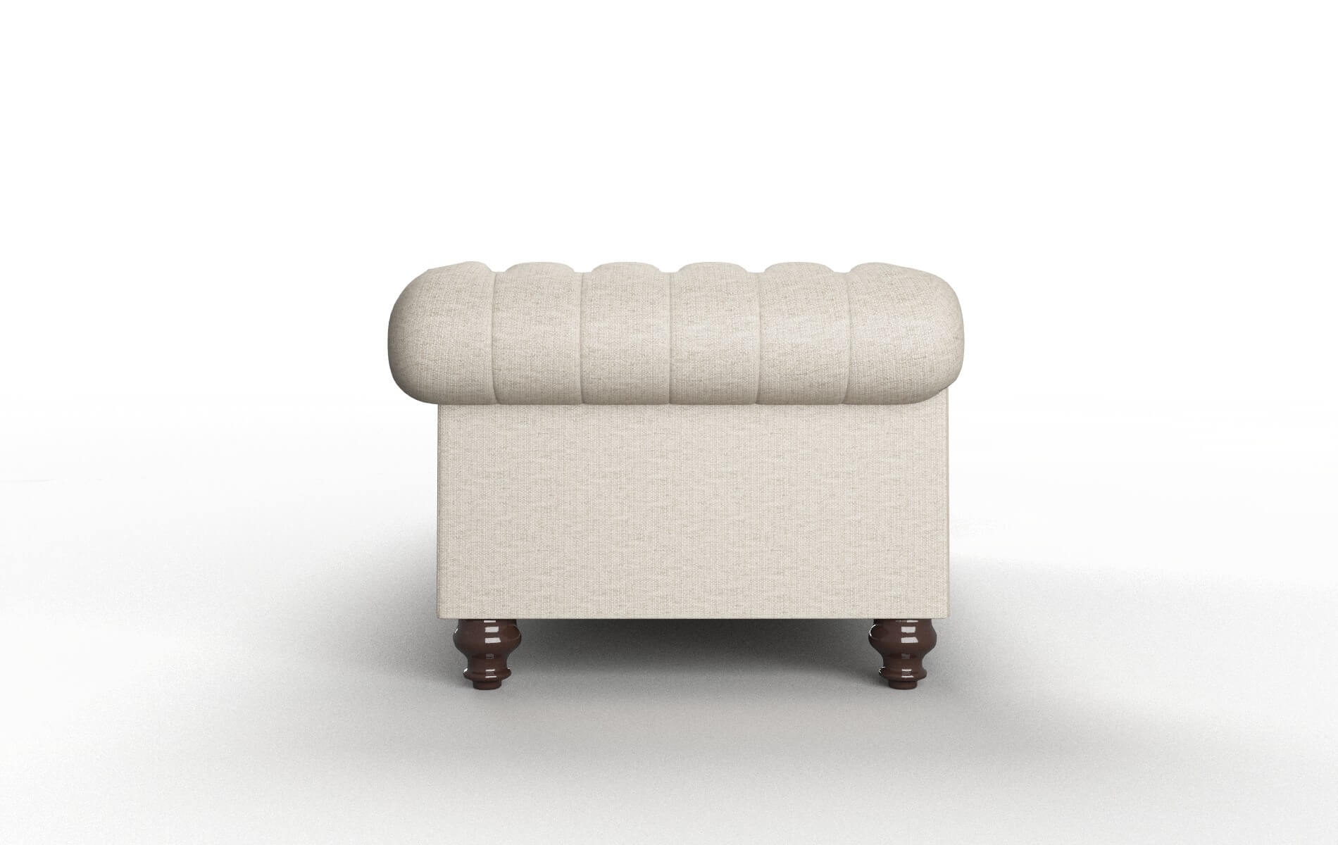 Bordeaux Parker Wheat Sofa espresso legs 3