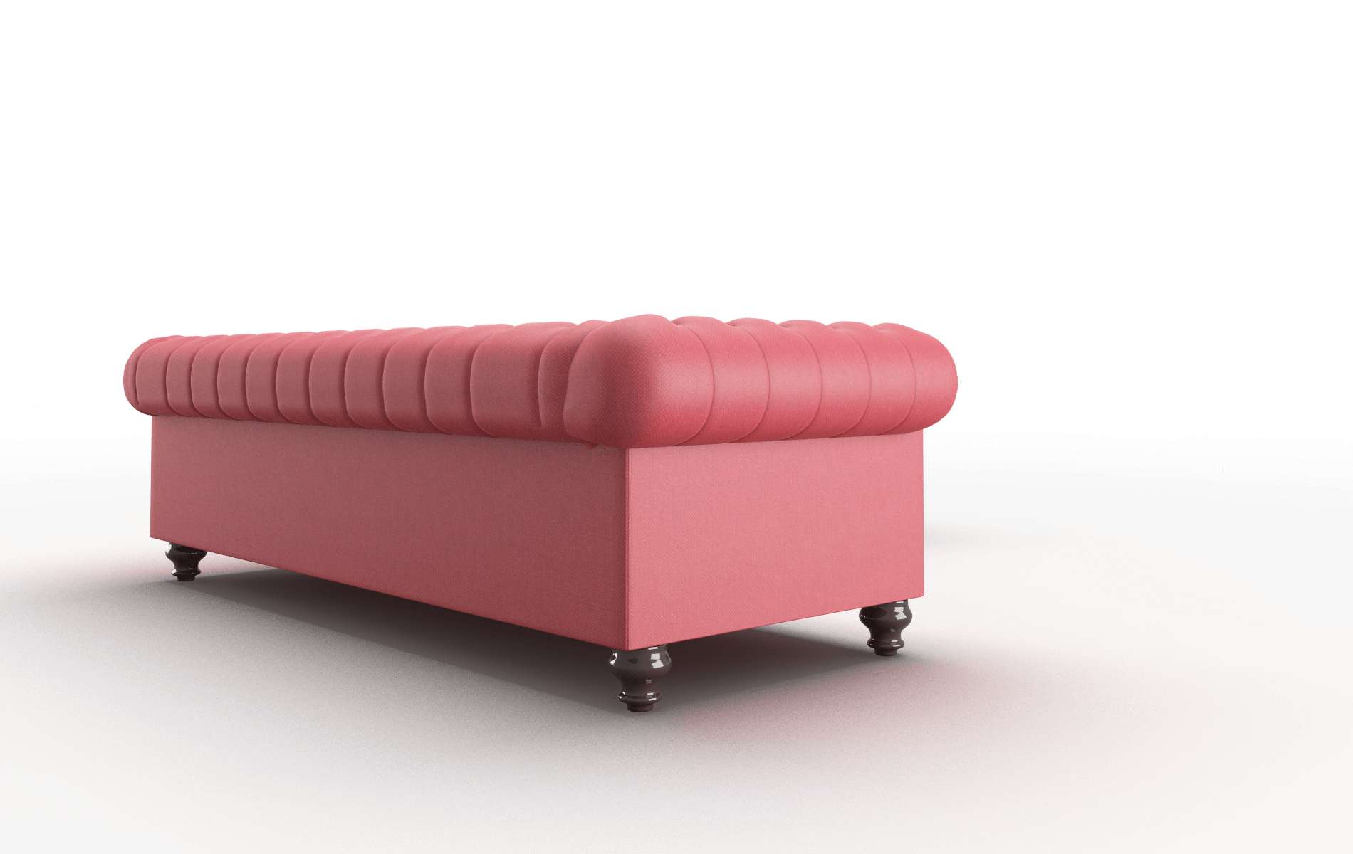 Bordeaux Pauline Ruby Sectional espresso legs 3