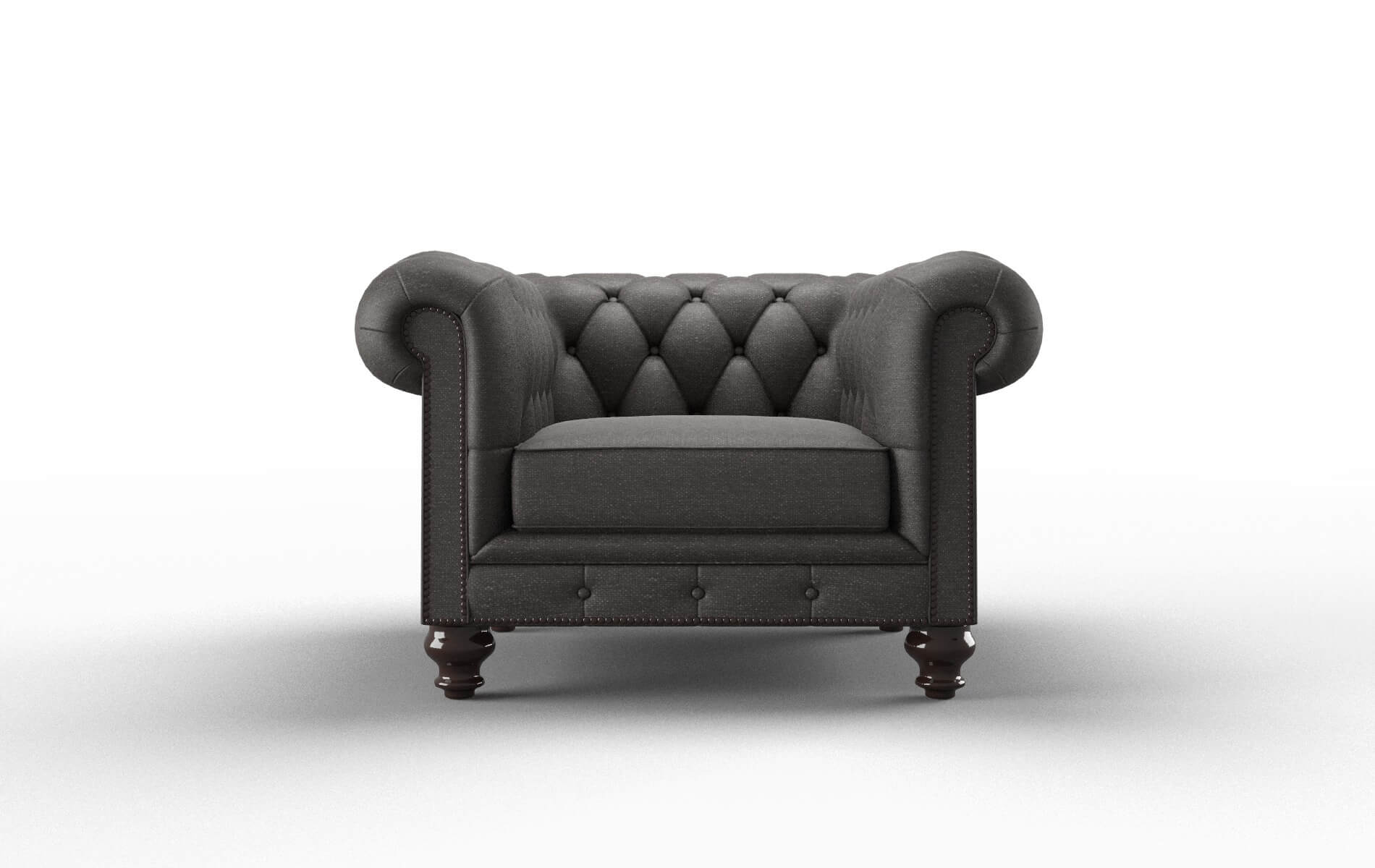 Bordeaux Phoenix Chocolate Chair espresso legs 1