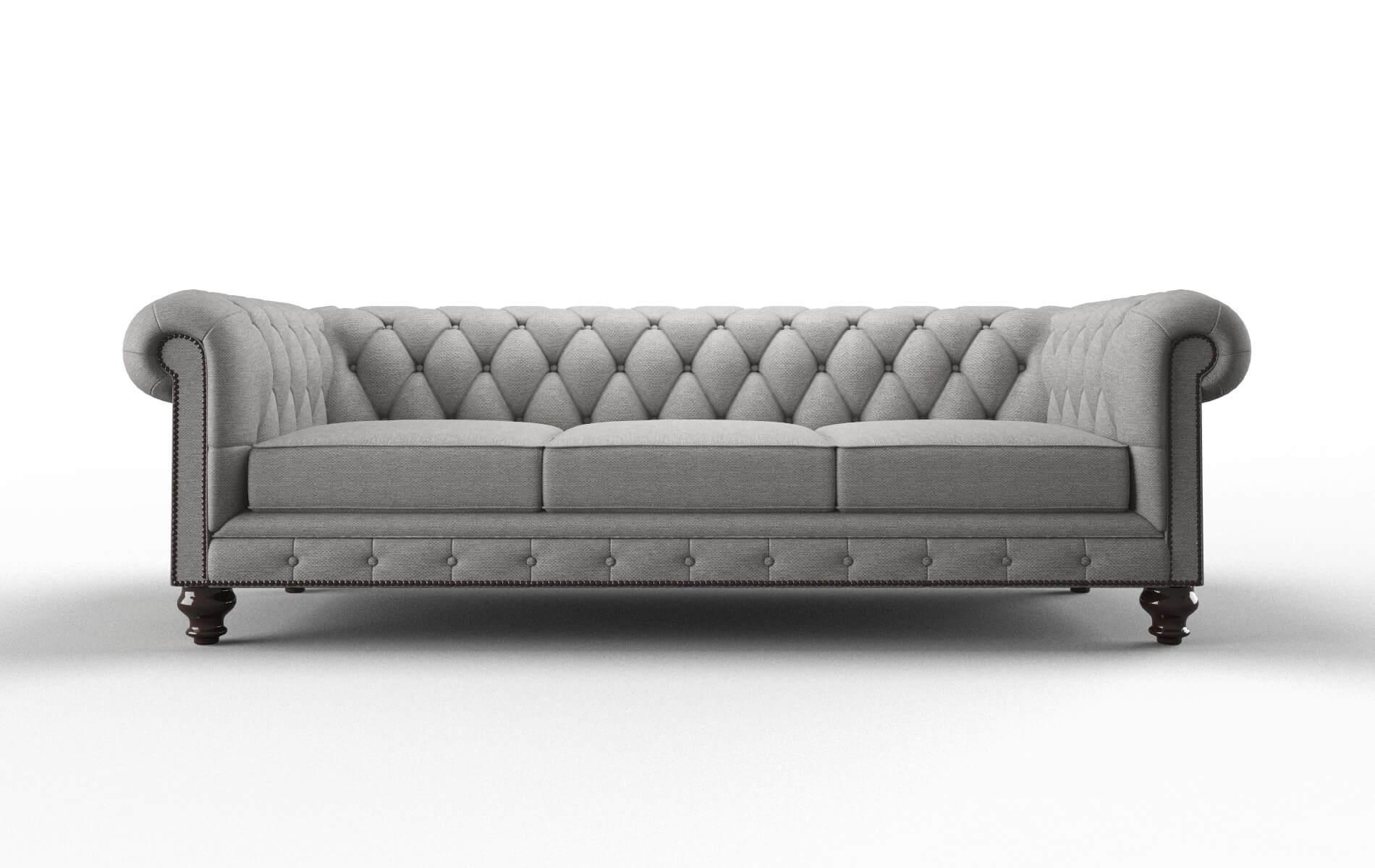 Bordeaux Phoenix Smoke Sofa espresso legs 1