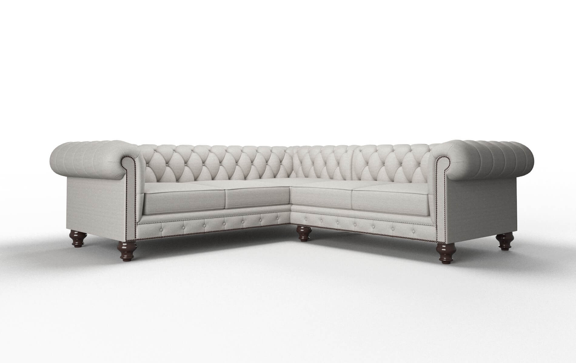 Bordeaux Phoenix sterling Sectional Espresso Legs  1