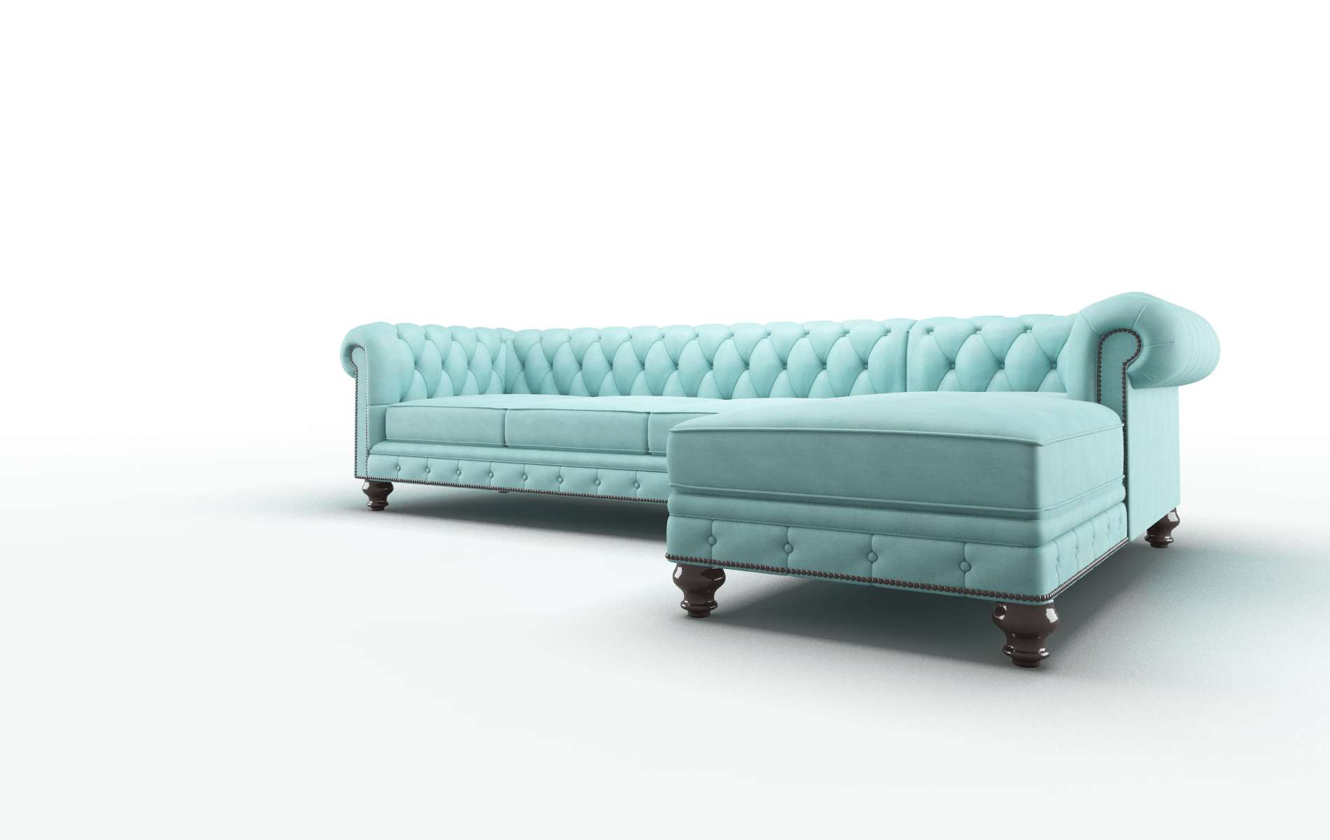 Bordeaux Portland Mercury Panel espresso legs 4