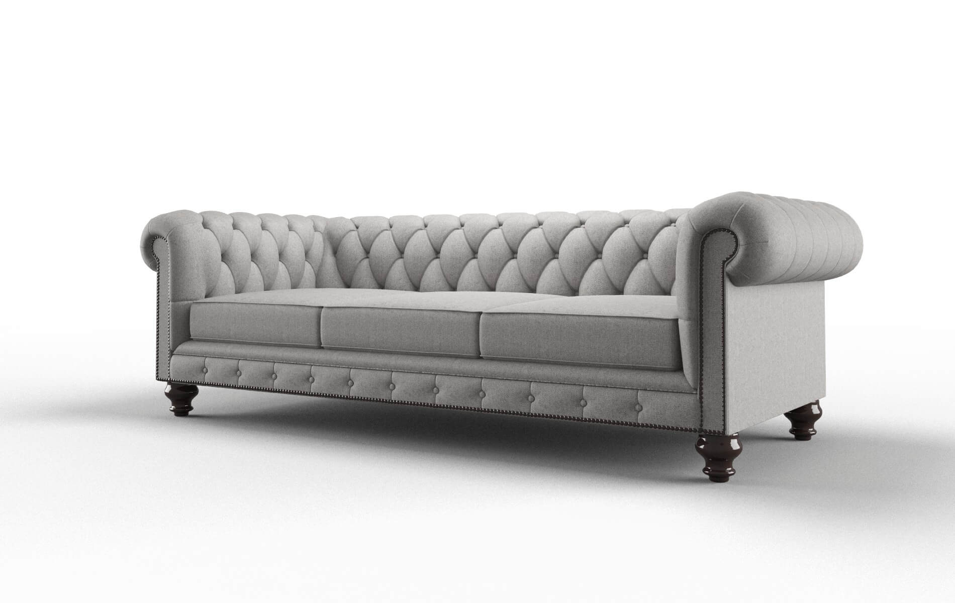 Bordeaux Prime Ash Sofa espresso legs 4