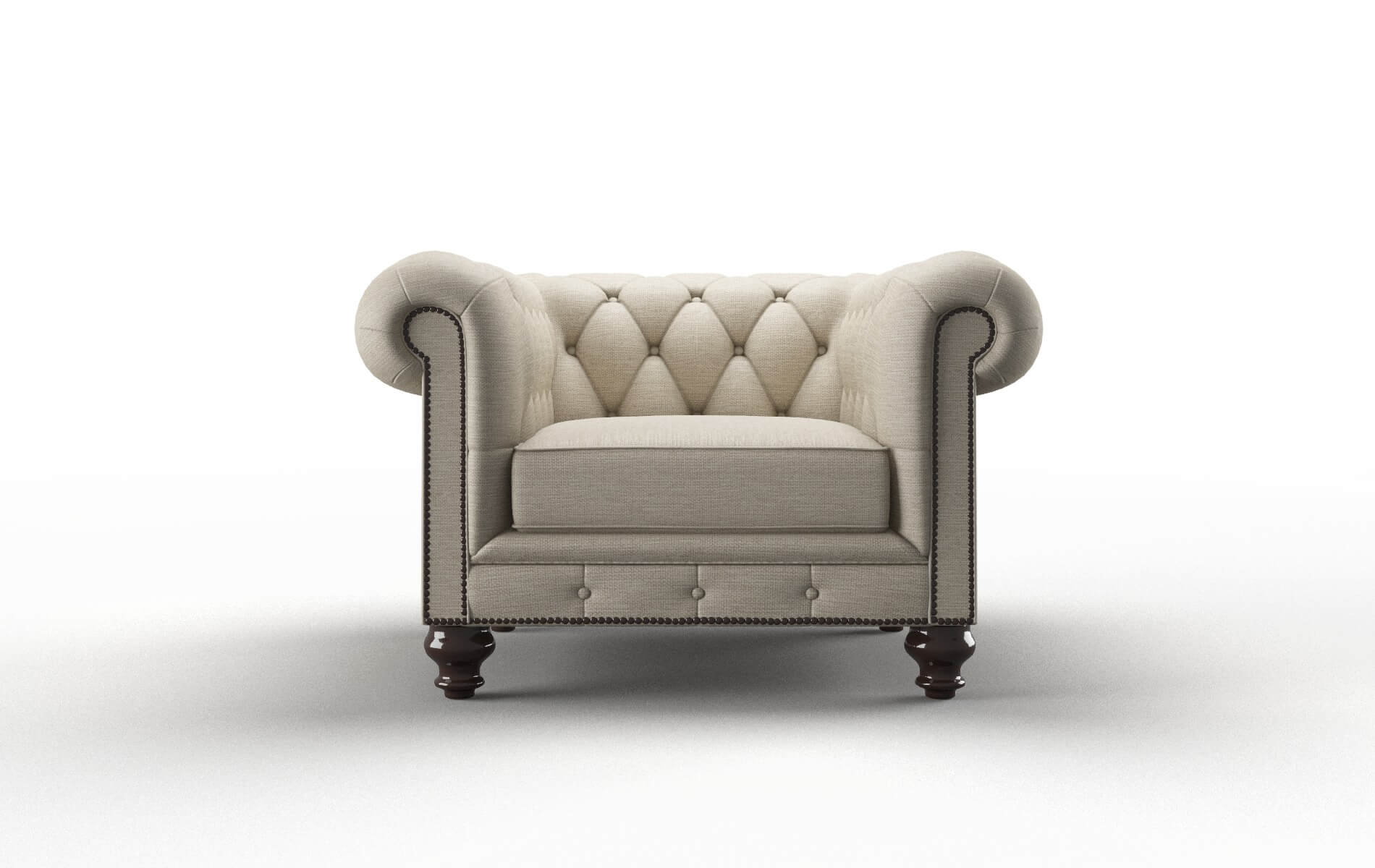 Bordeaux Prime Dusk Chair espresso legs 1