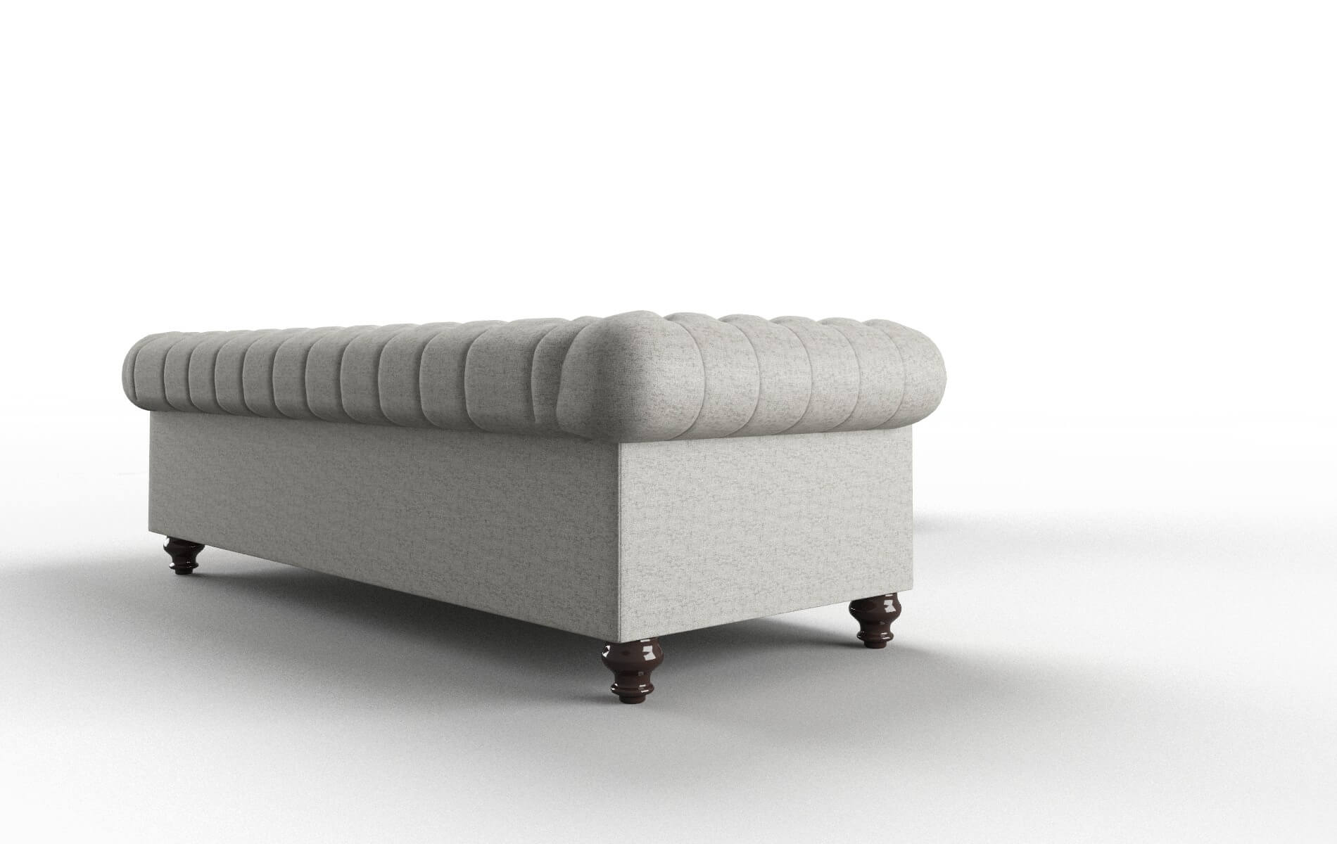 Bordeaux Prime Gravel Sectional espresso legs 3