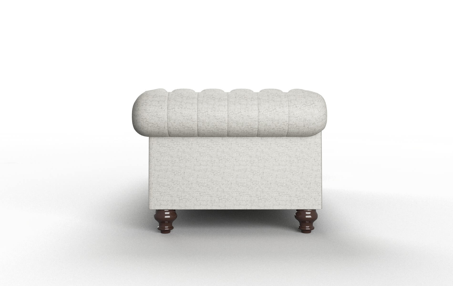 Bordeaux Prime Gravel Sofa espresso legs 3