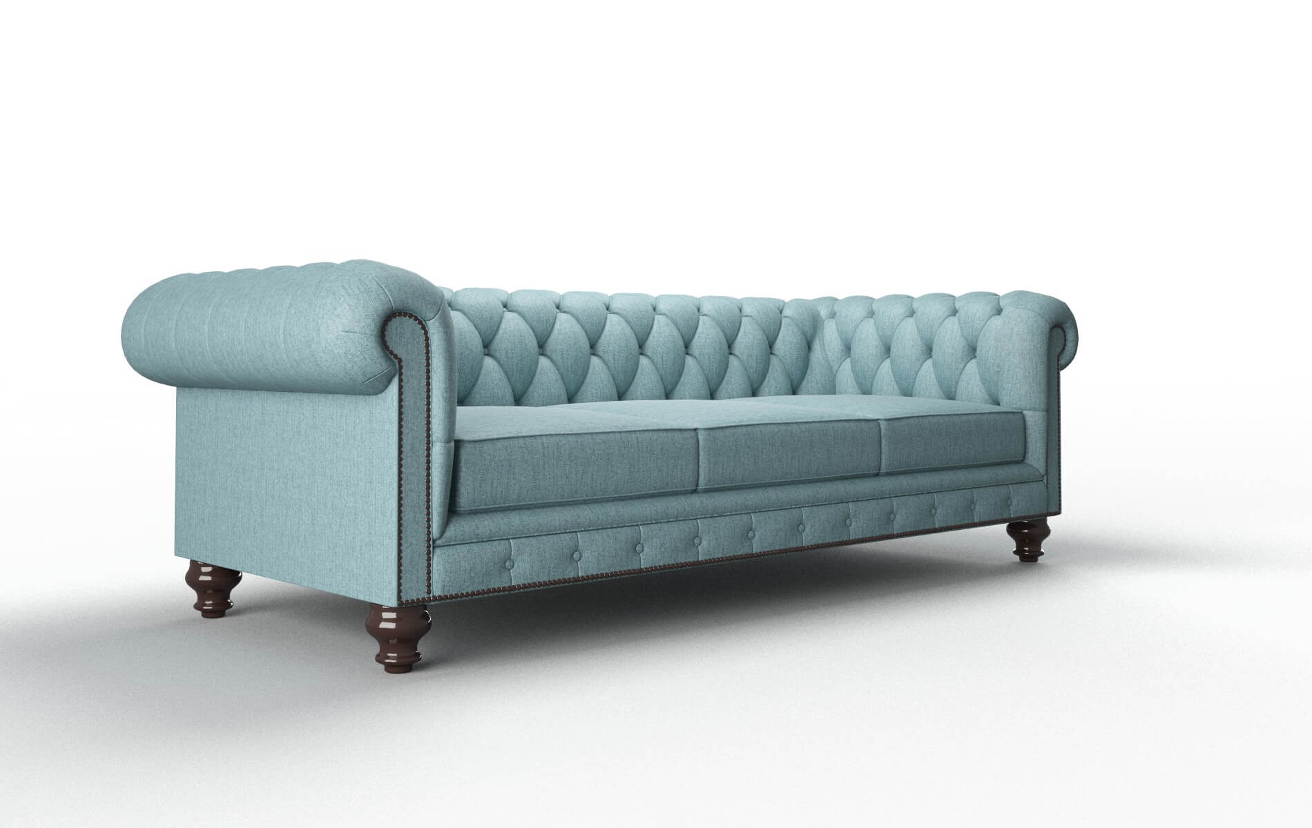 Bordeaux Prisma Rainfall Sofa espresso legs 2