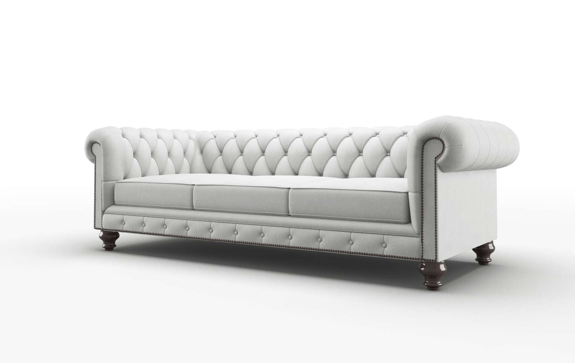 Bordeaux Prisma Steam Sofa espresso legs 4
