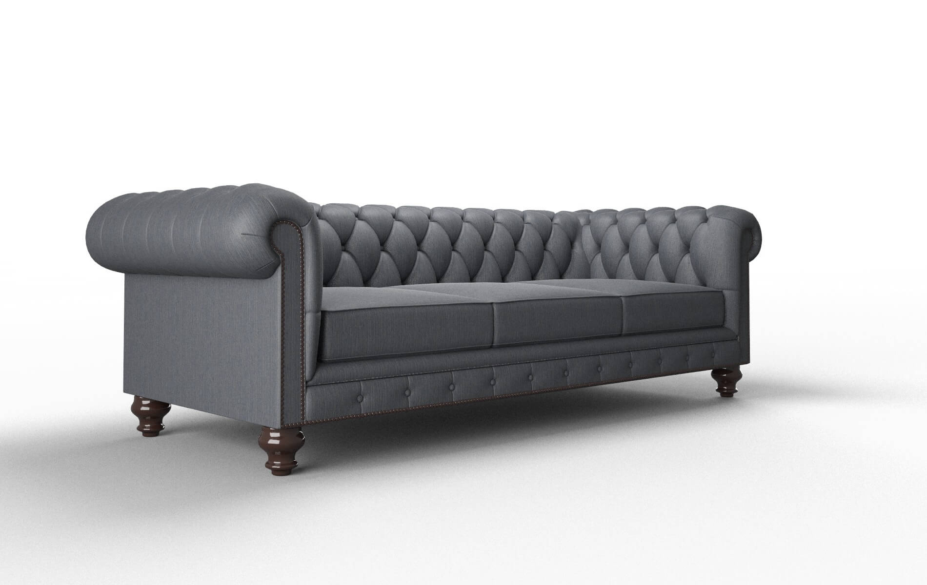 Bordeaux Rocket Eclipse Sofa espresso legs 2