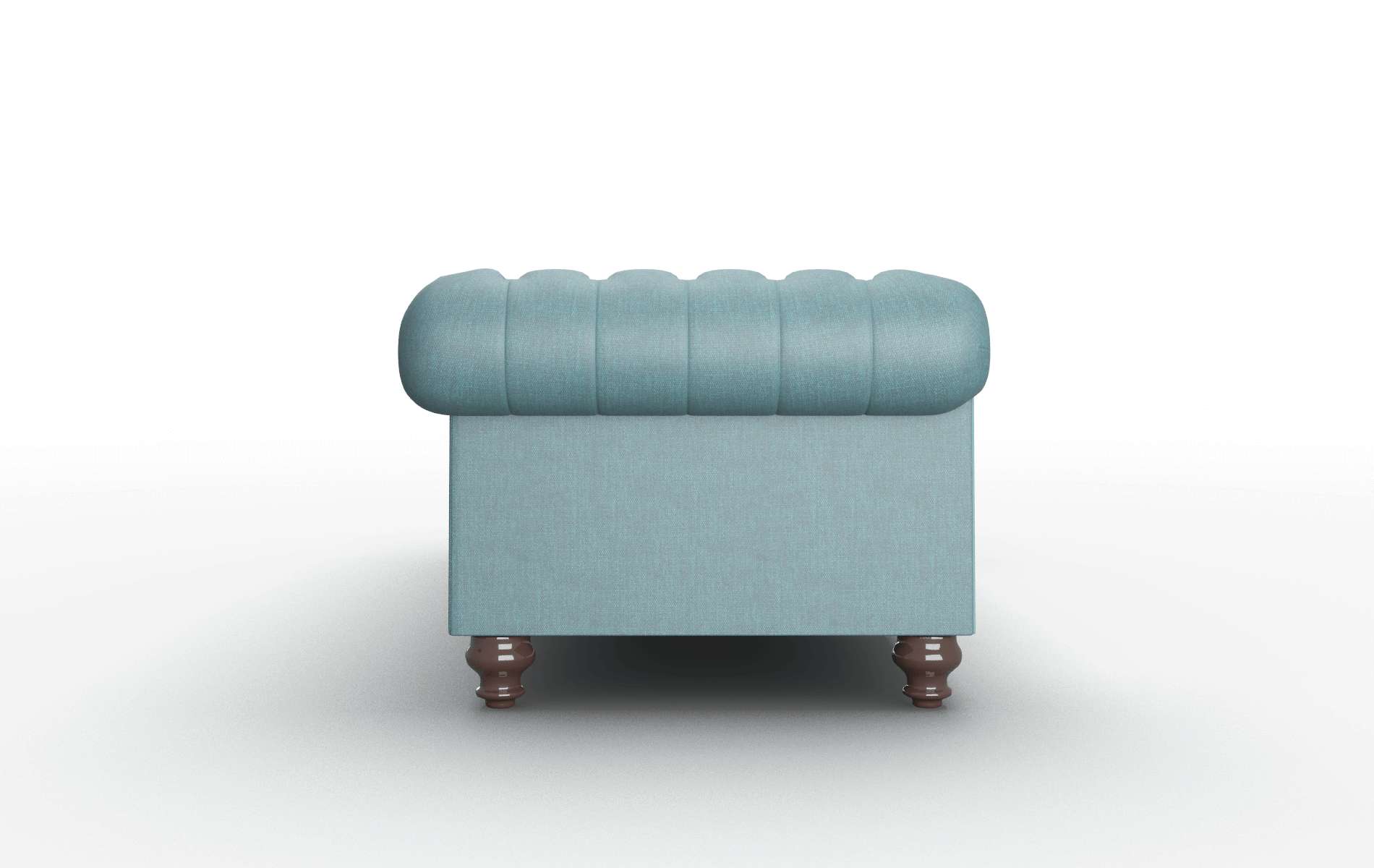 Bordeaux Rocket Peacock Sofa espresso legs 3