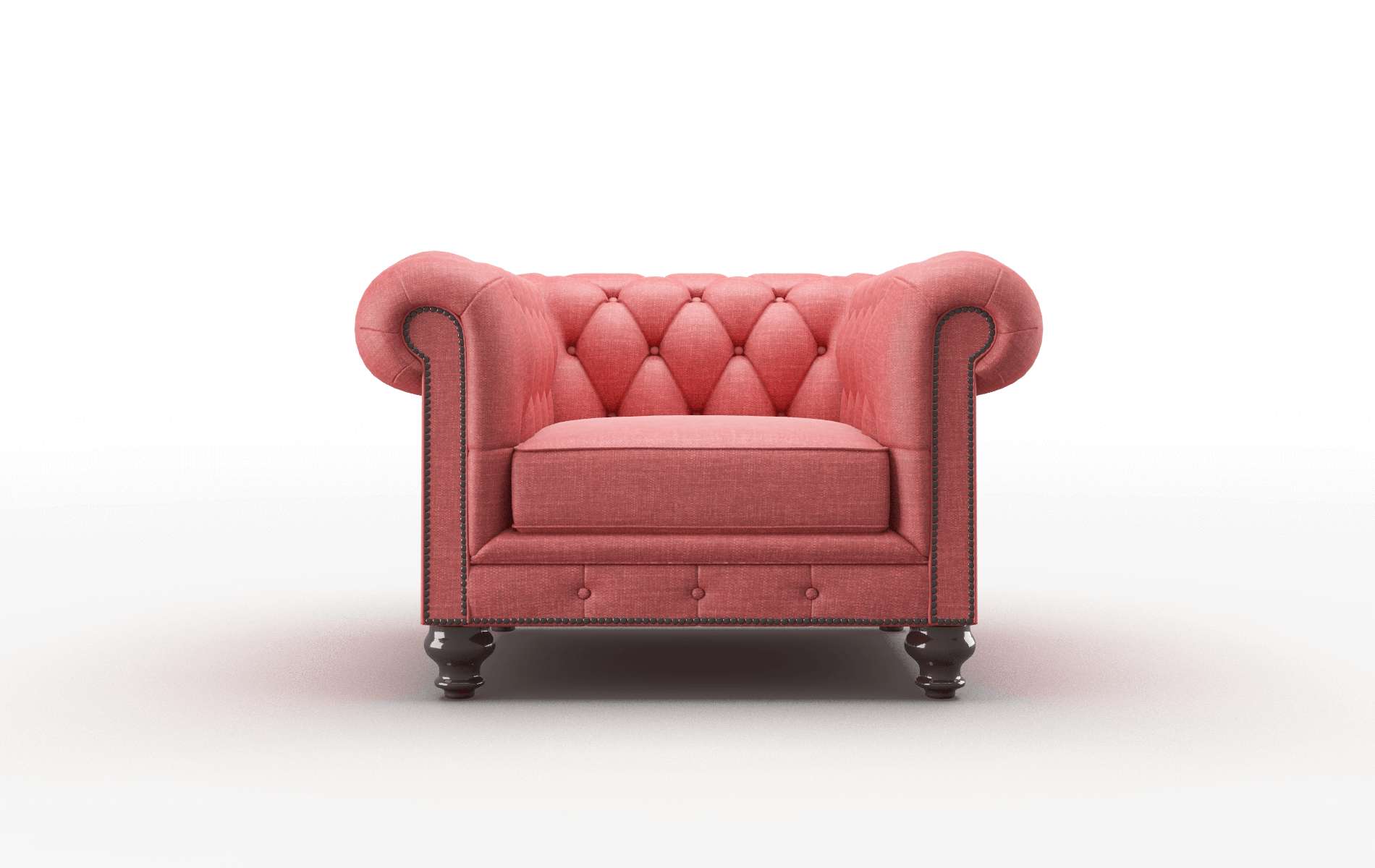 Bordeaux Royale Berry Chair espresso legs 1