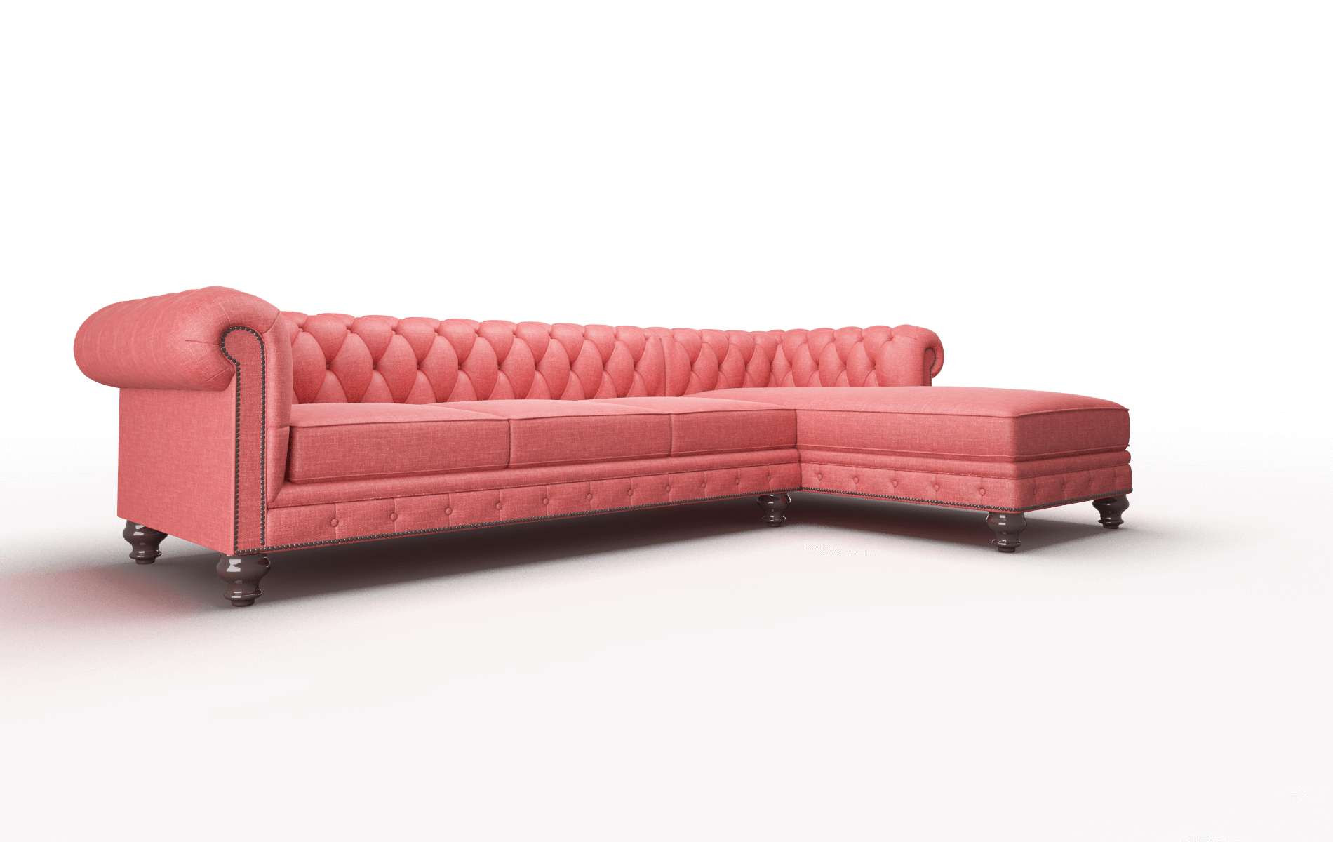 Bordeaux Royale Berry Panel espresso legs 2