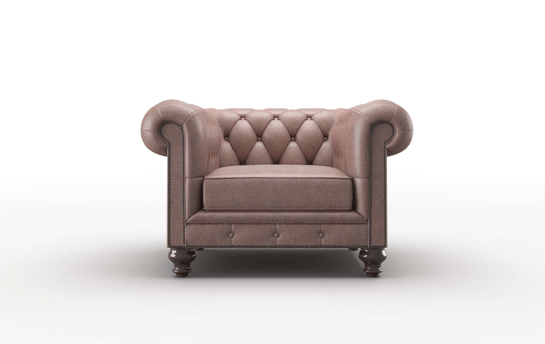 Bordeaux Royale Mocha Chair espresso legs 1