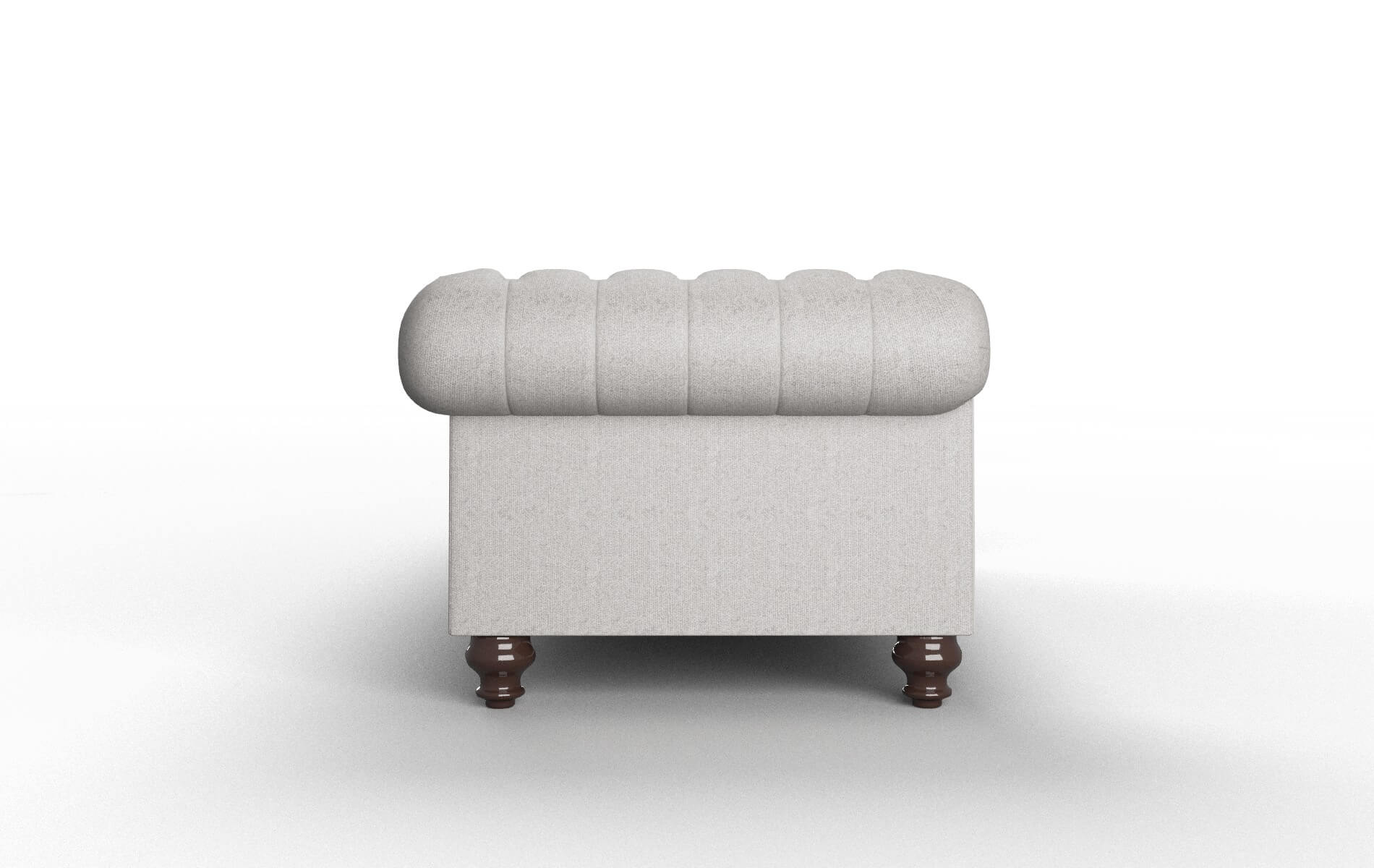 Bordeaux Sasha Silver Sofa espresso legs 3