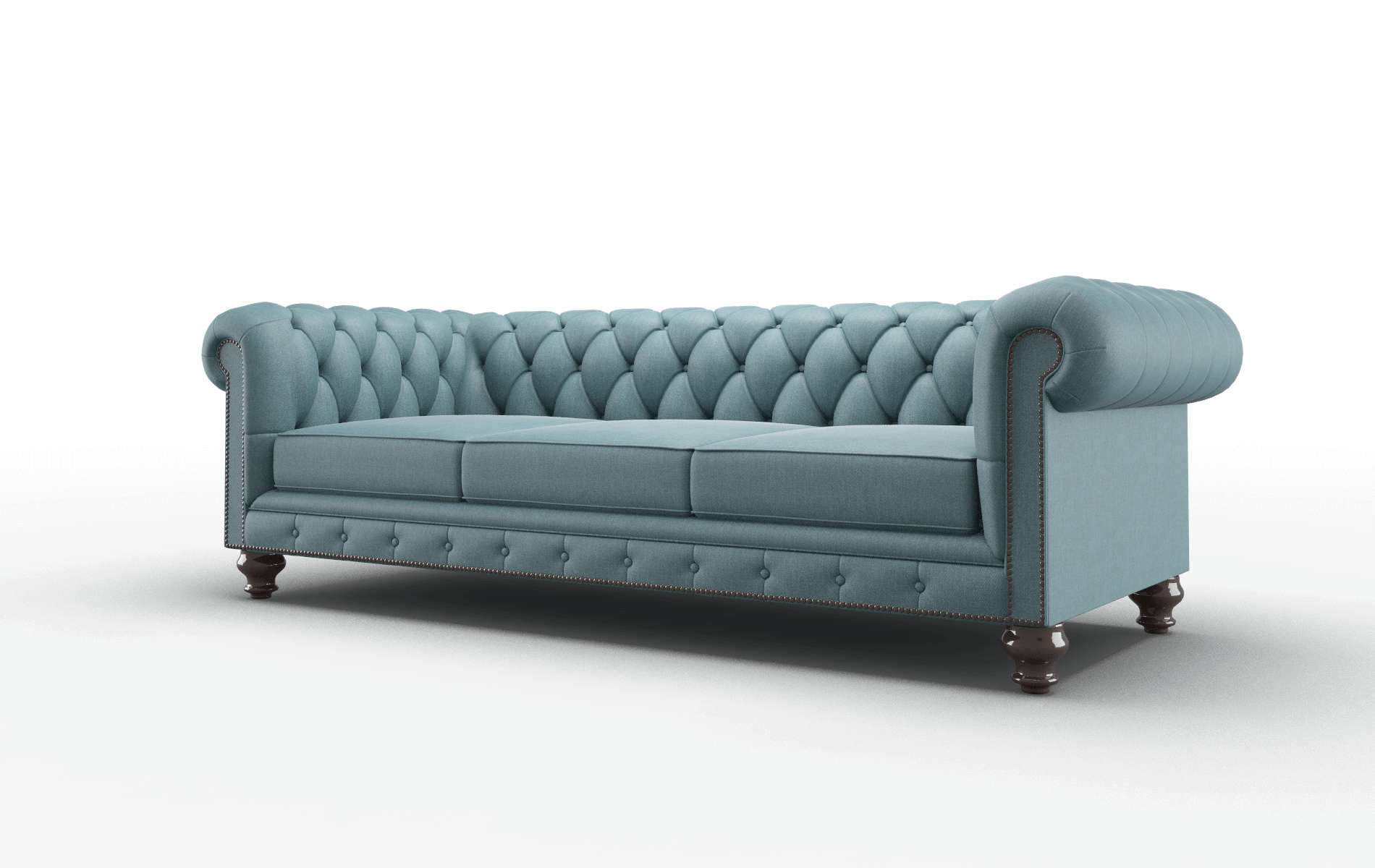 Bordeaux Simplex Blue_moon Sofa espresso legs 4