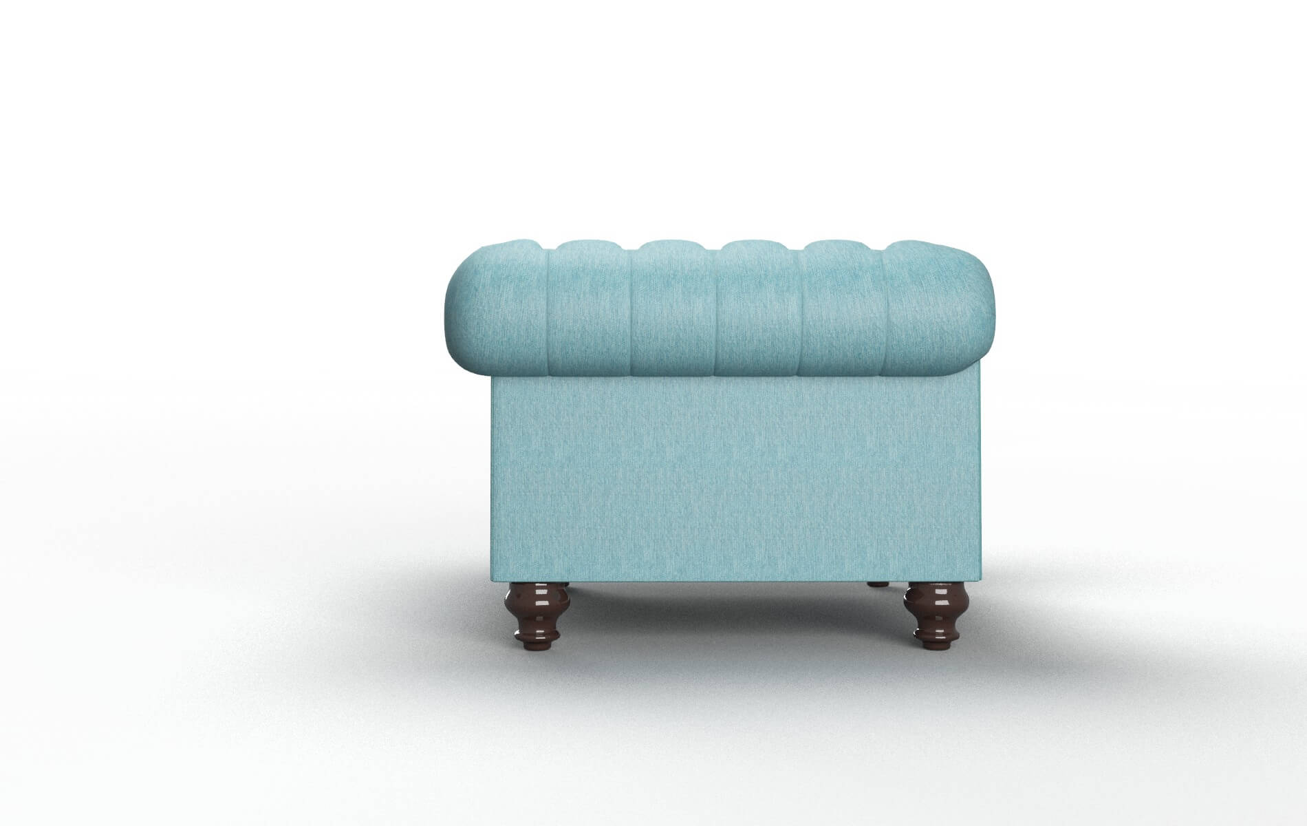 Bordeaux Sorrento Denim Chair espresso legs 3