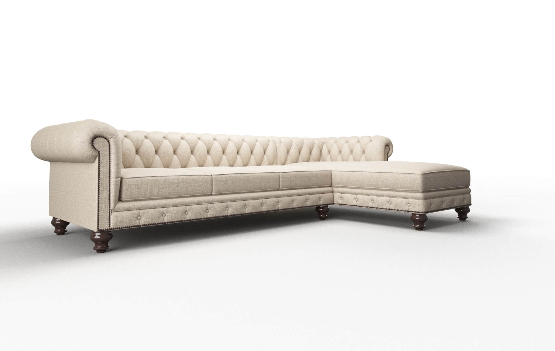 Bordeaux Sosoftness 74 Panel espresso legs 2