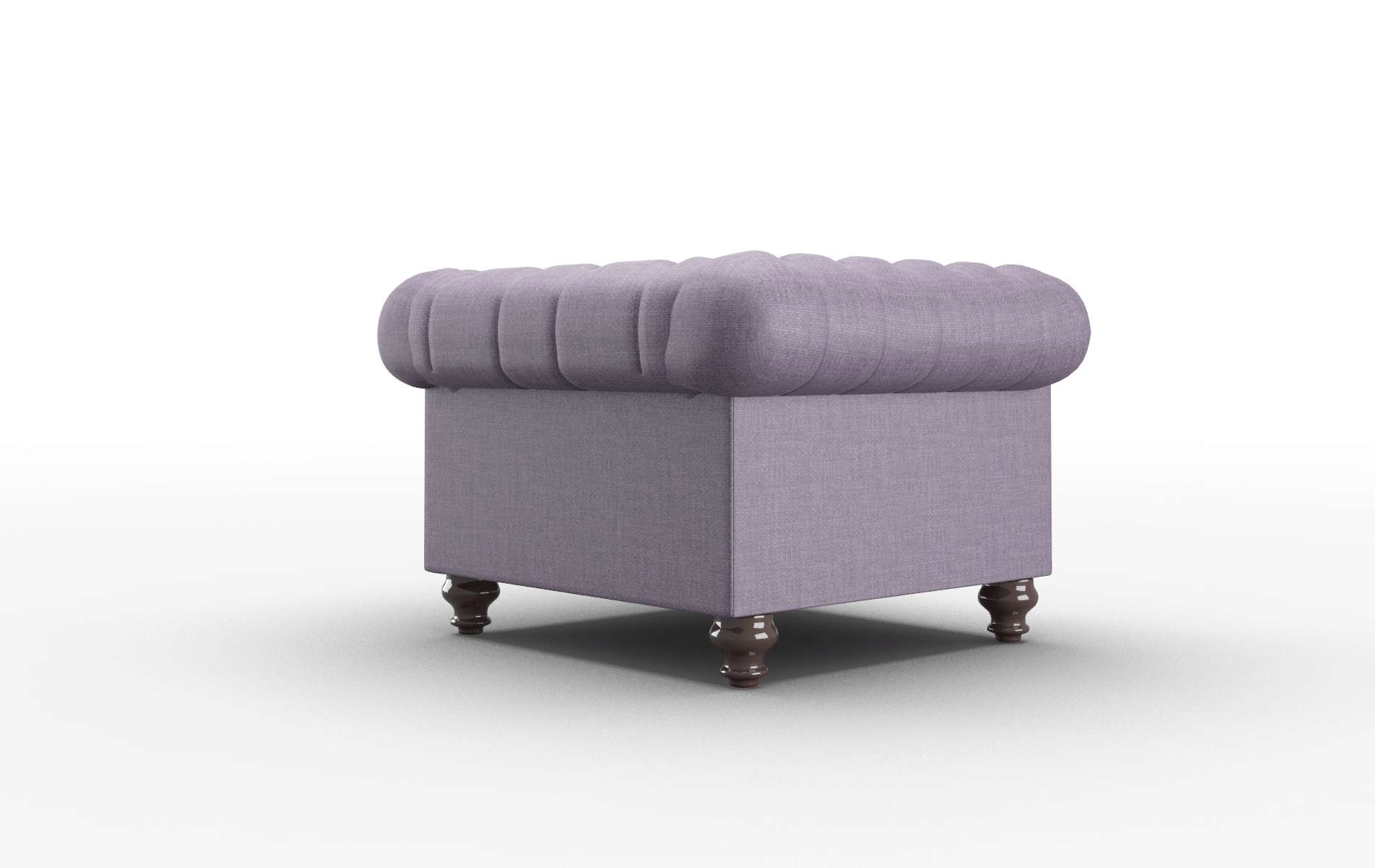 Bordeaux Tess Blackberry Chair espresso legs 5