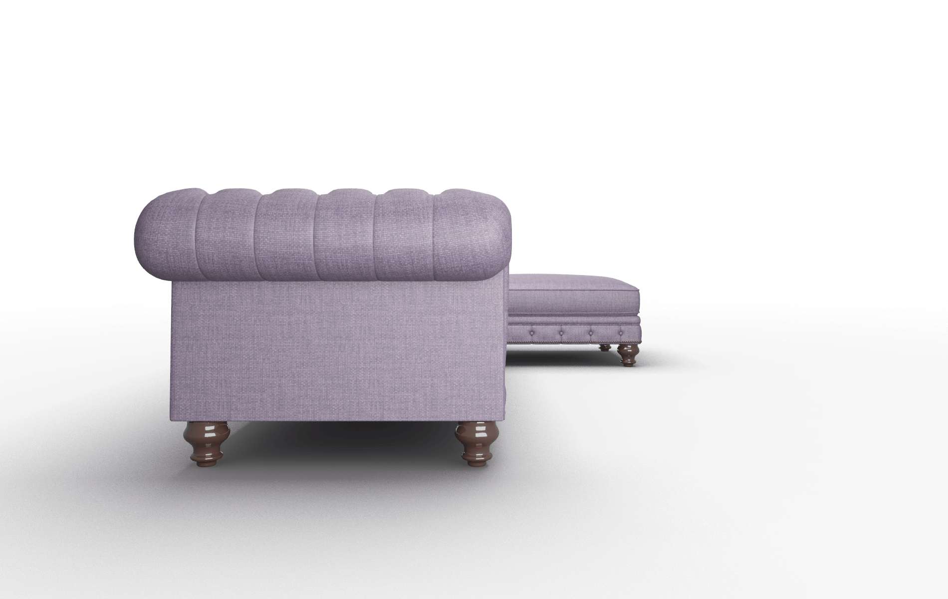 Bordeaux Tess Blackberry Panel espresso legs 3