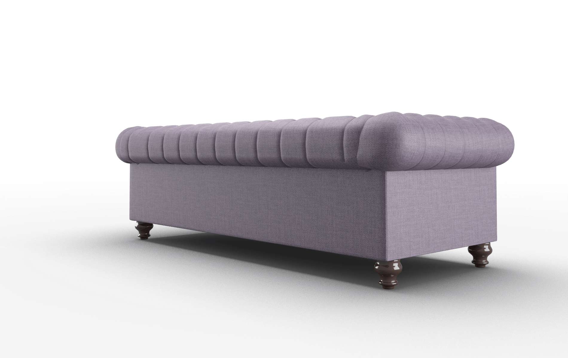 Bordeaux Tess Blackberry Sofa espresso legs 5