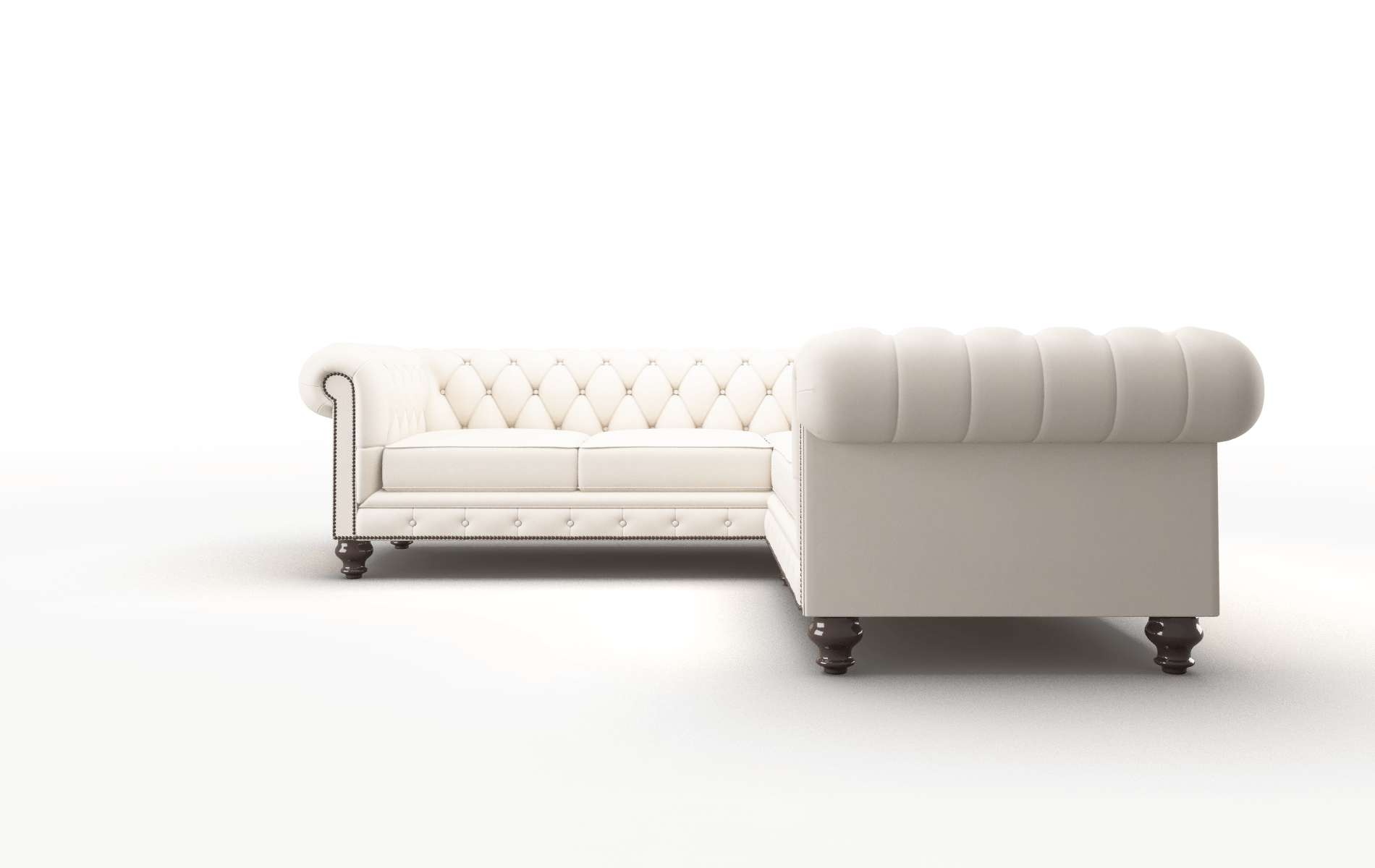 Bordeaux Urban_d Snow Sectional espresso legs 5
