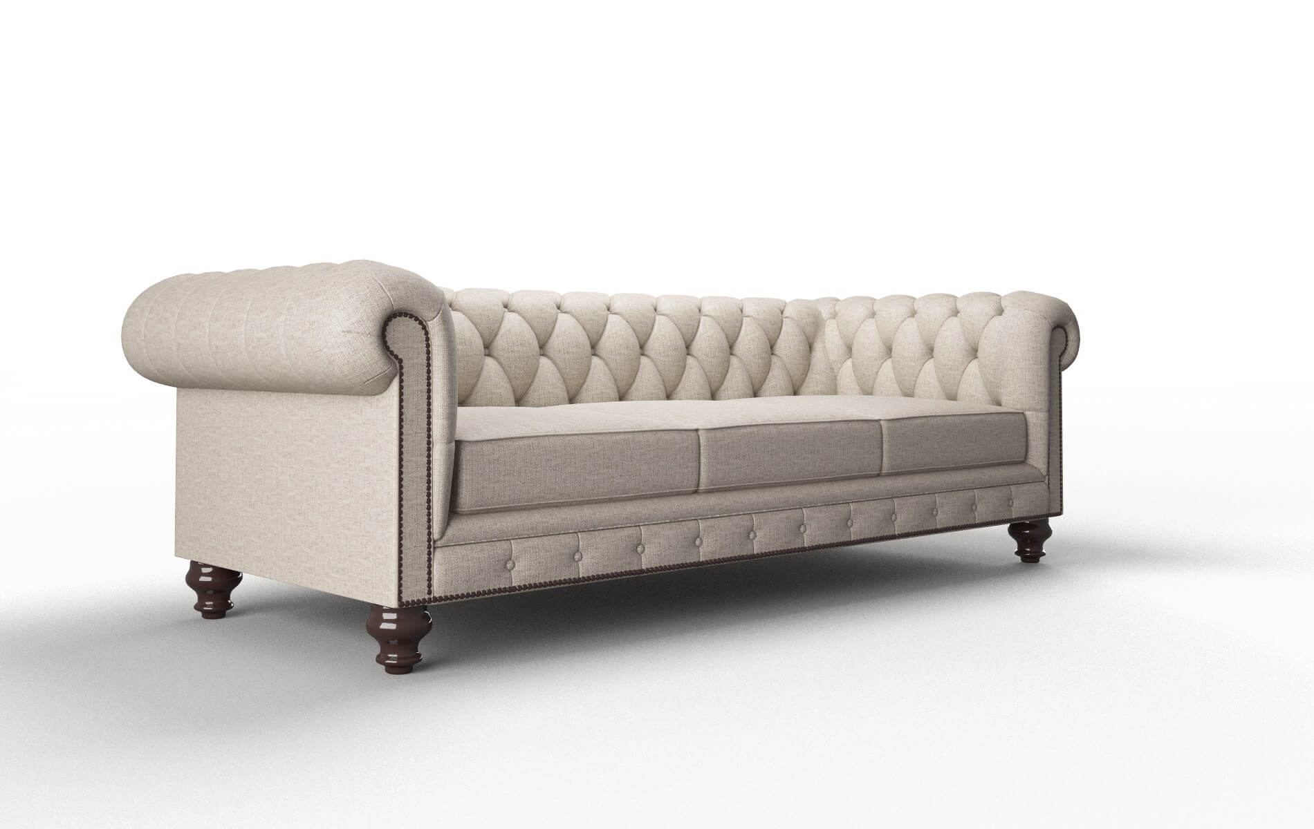 Bordeaux Urban_d Steel Sofa espresso legs 2