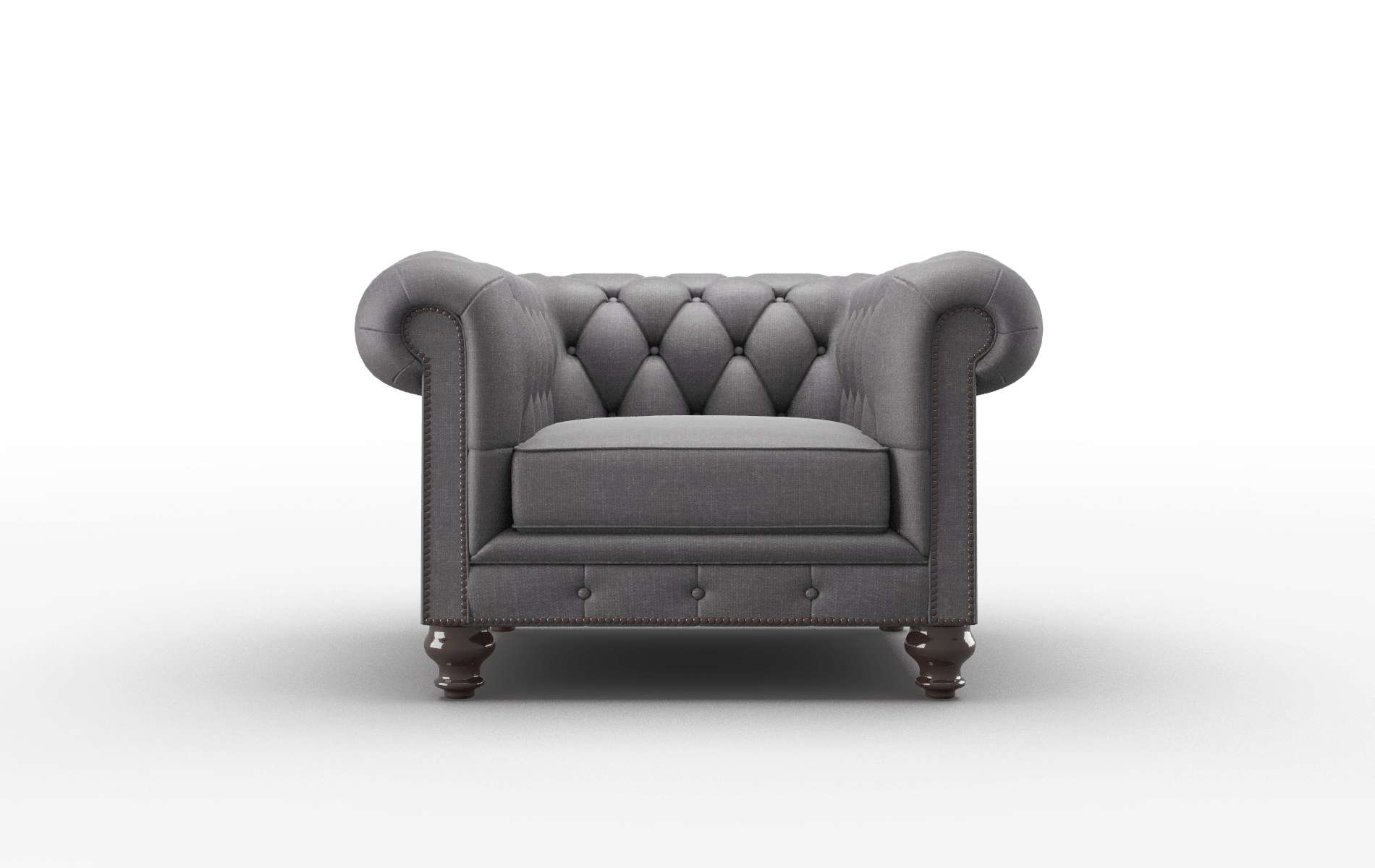 Bordeaux Venus Onyx Chair espresso legs 1