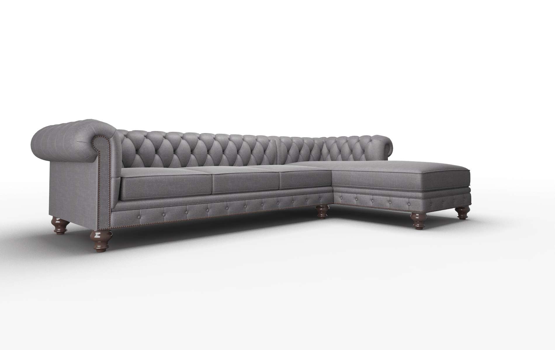 Bordeaux Venus Onyx Panel espresso legs 2