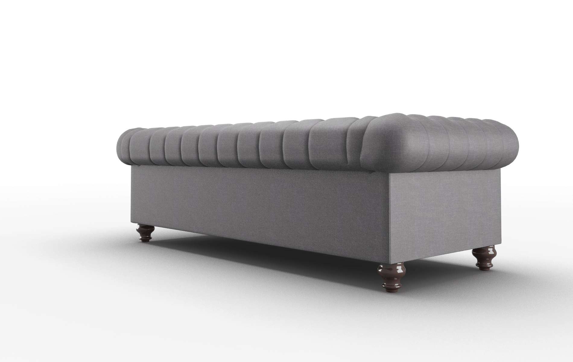 Bordeaux Venus Onyx Sofa espresso legs 5
