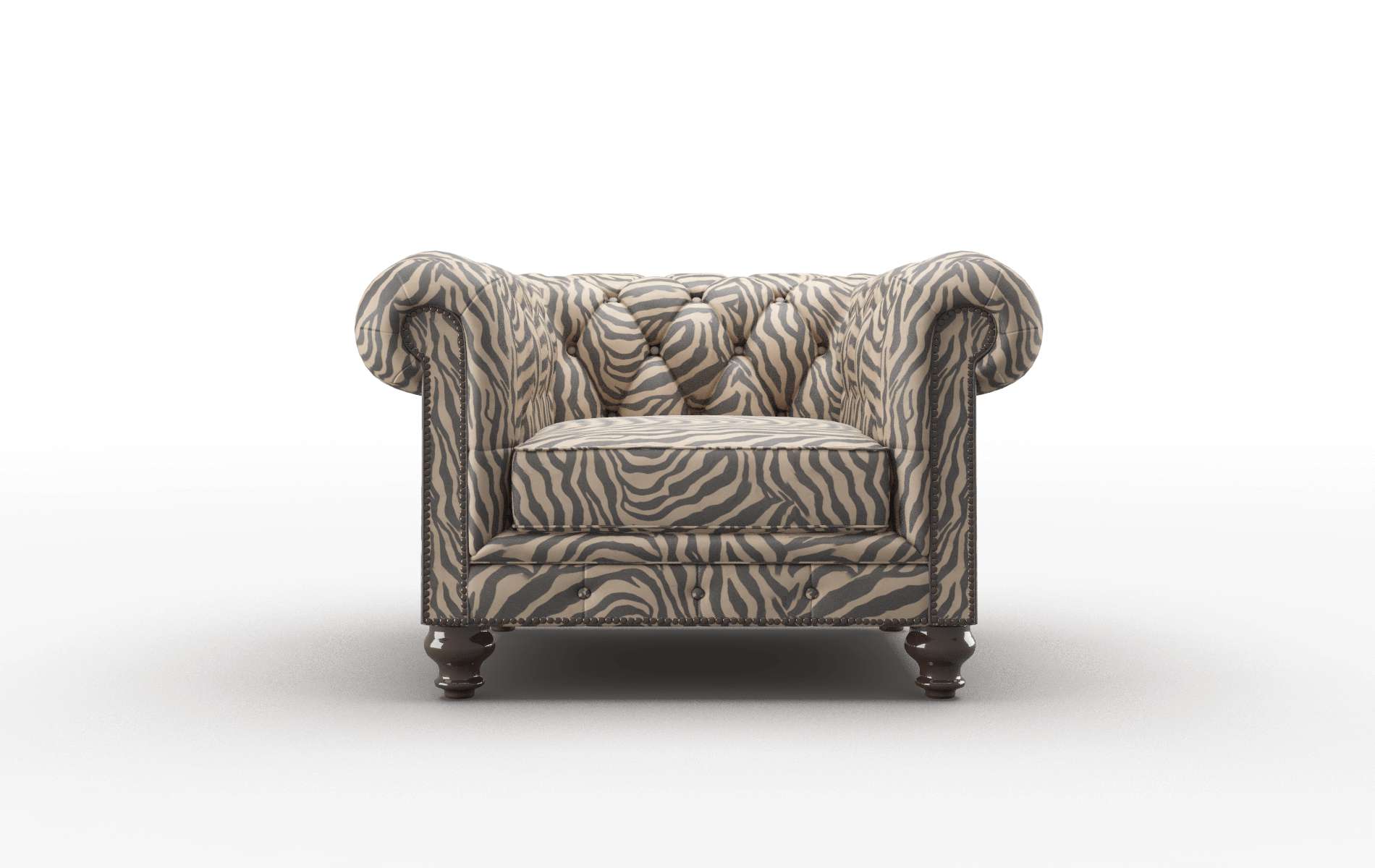 Bordeaux Zambia Coffee Chair espresso legs 1