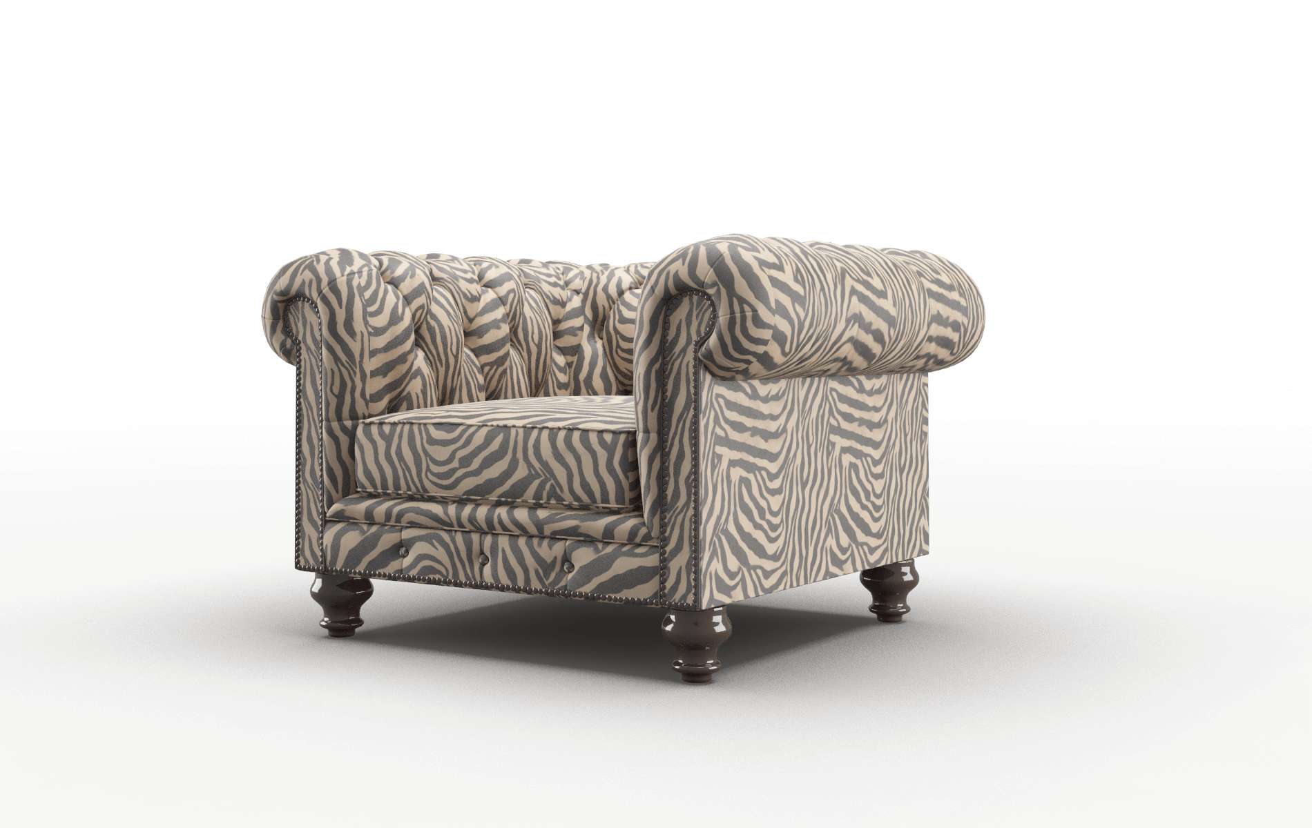 Bordeaux Zambia Coffee Chair espresso legs 4