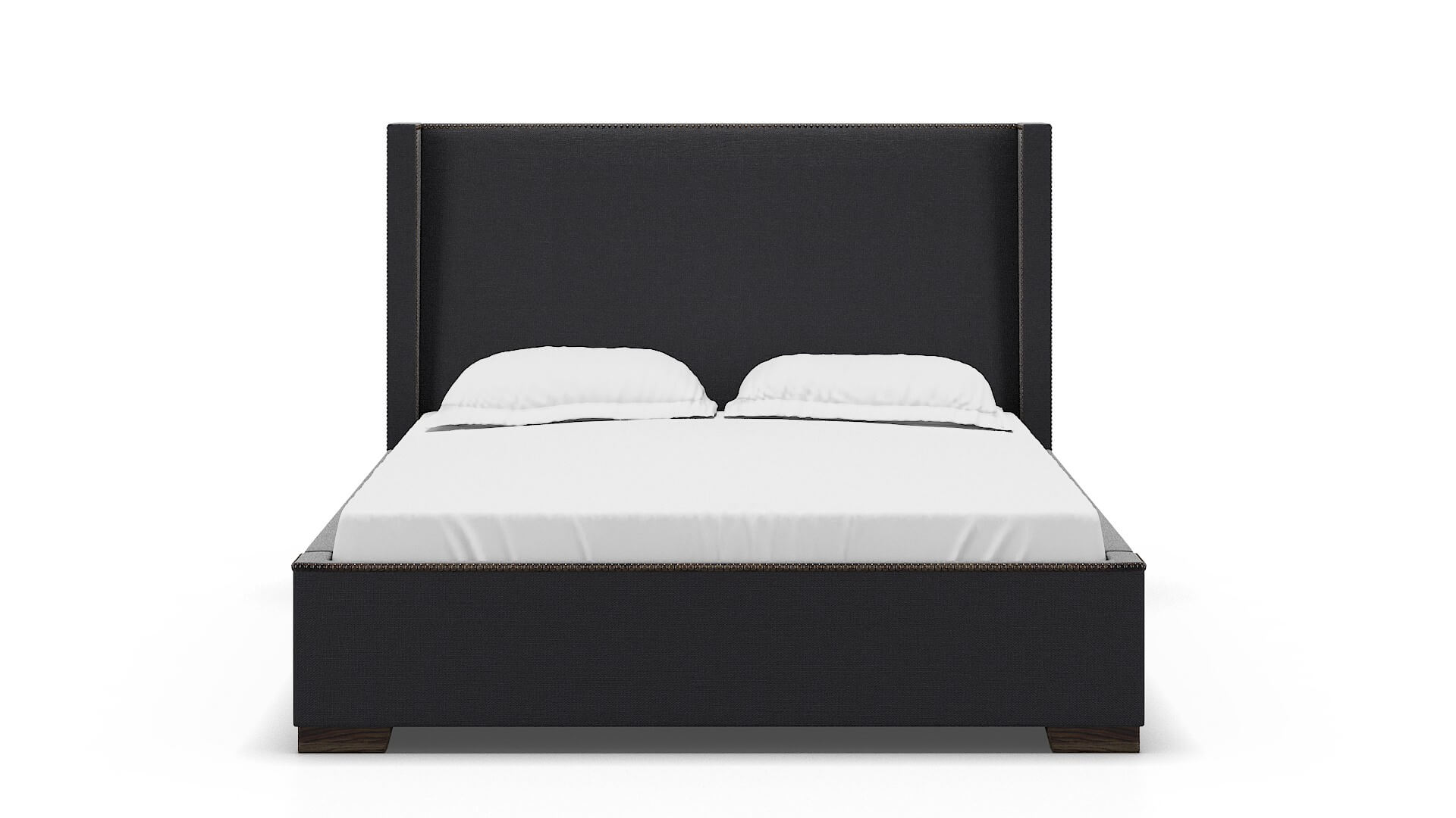 Bria Atlas_plz Navy Bed espresso legs 1