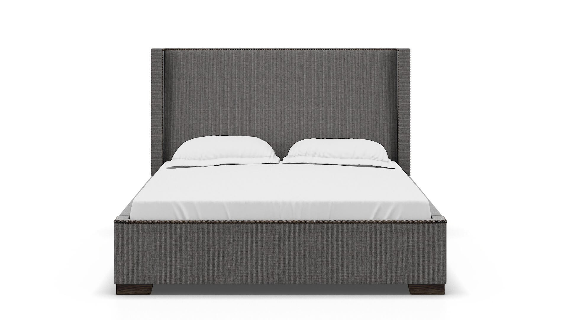 Bria Avenger Zinc Bed espresso legs 1