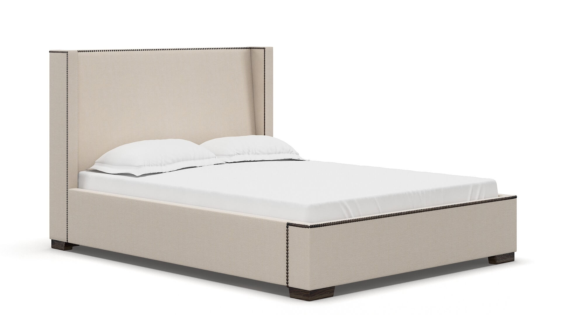 Bria Bella Buckwheat Bed espresso legs 2