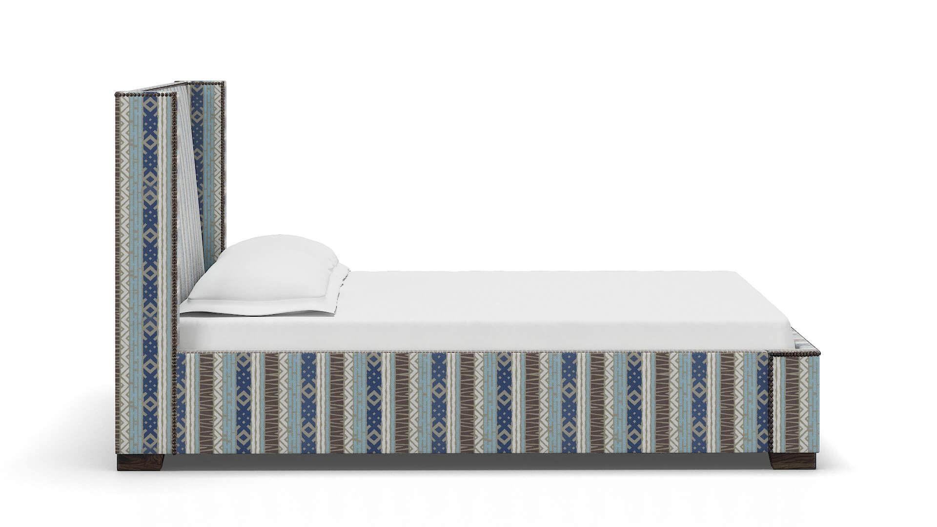 Bria Bodhi Indigo Bed espresso legs 3
