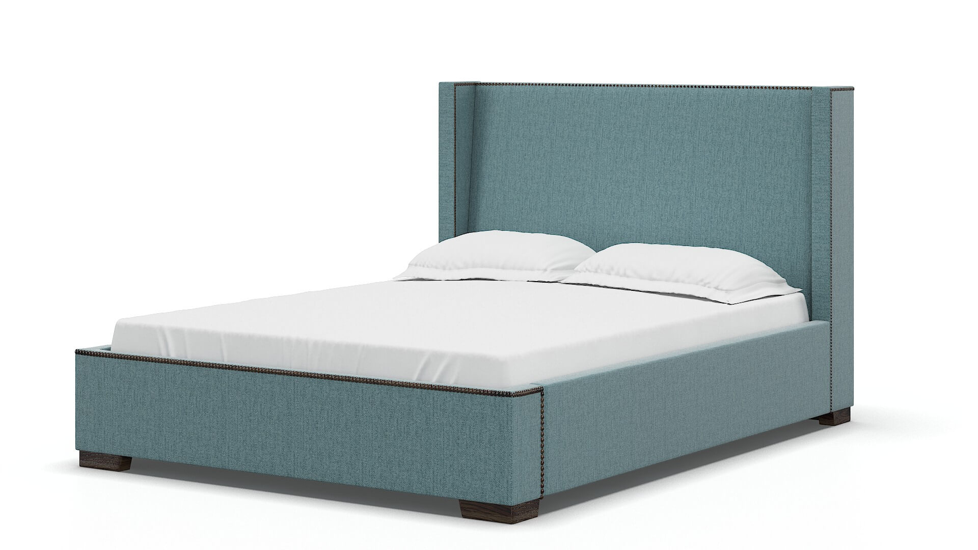 Bria Insight Peacock Bed espresso legs 5