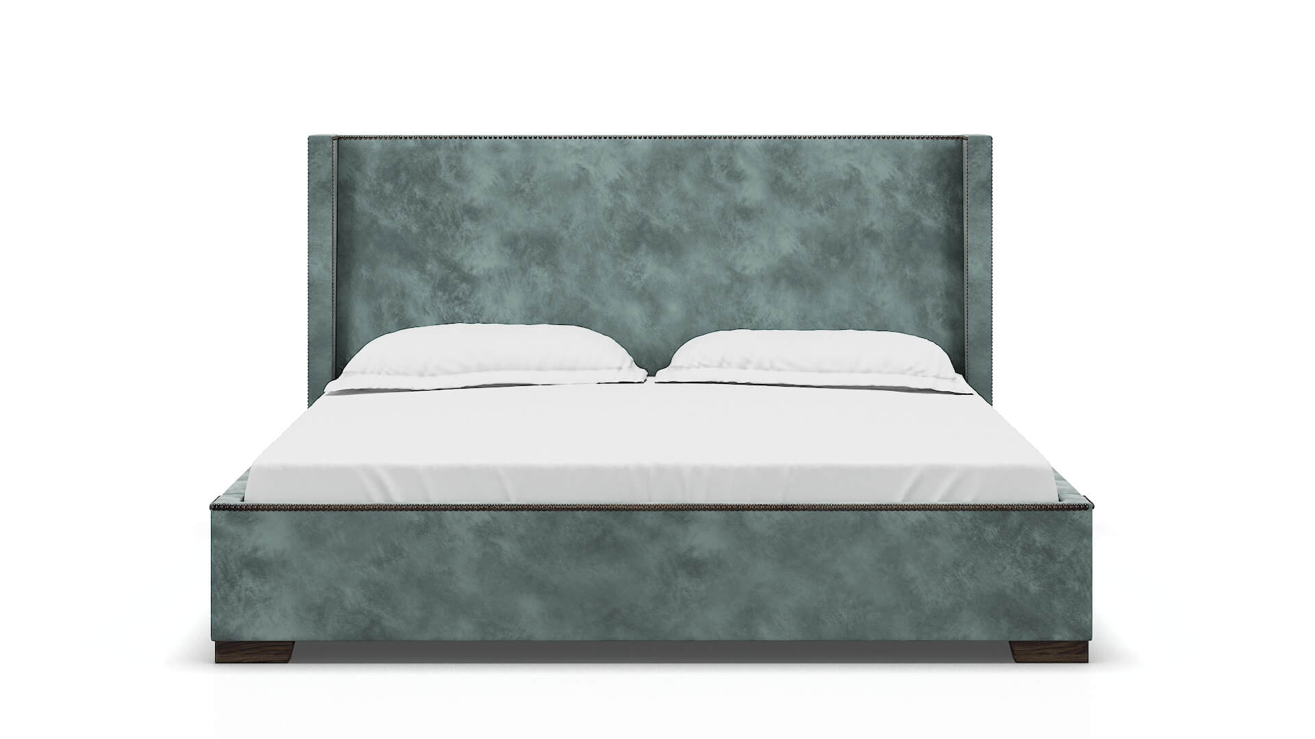 Bria Royale Cloud Bed King espresso legs 1