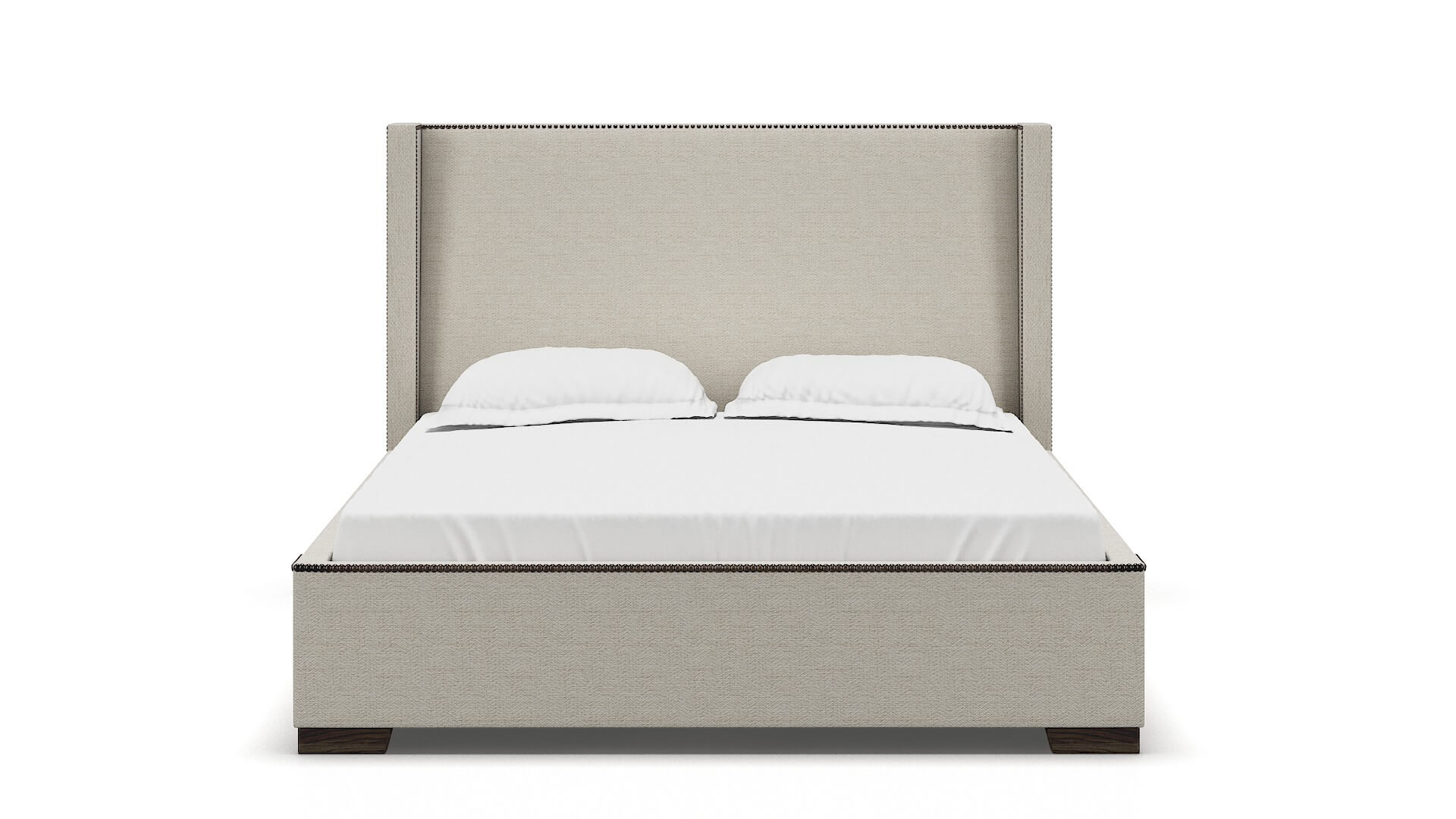 Bria Venus Cream Bed espresso legs 1