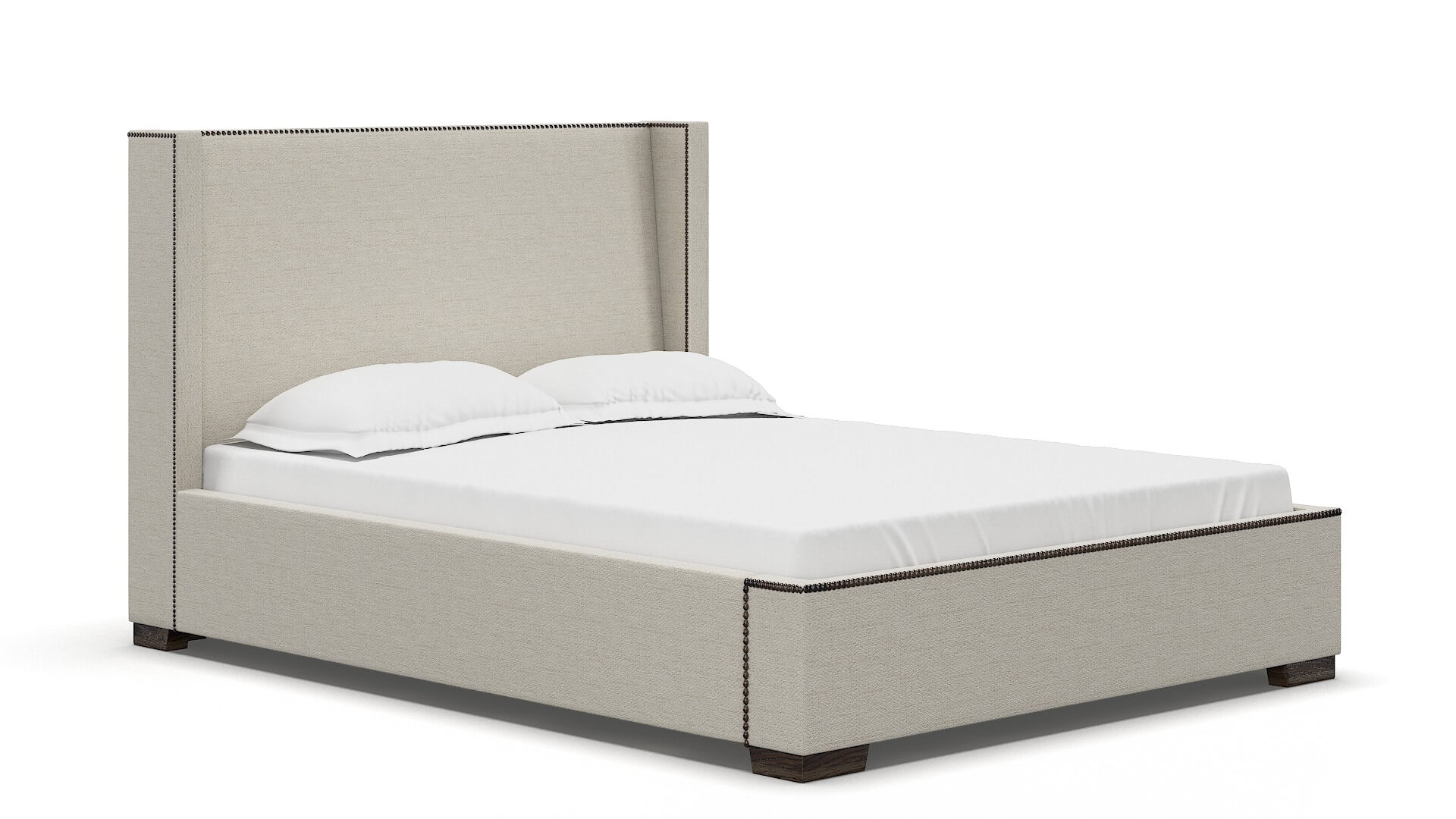 Bria Venus Cream Bed espresso legs 2