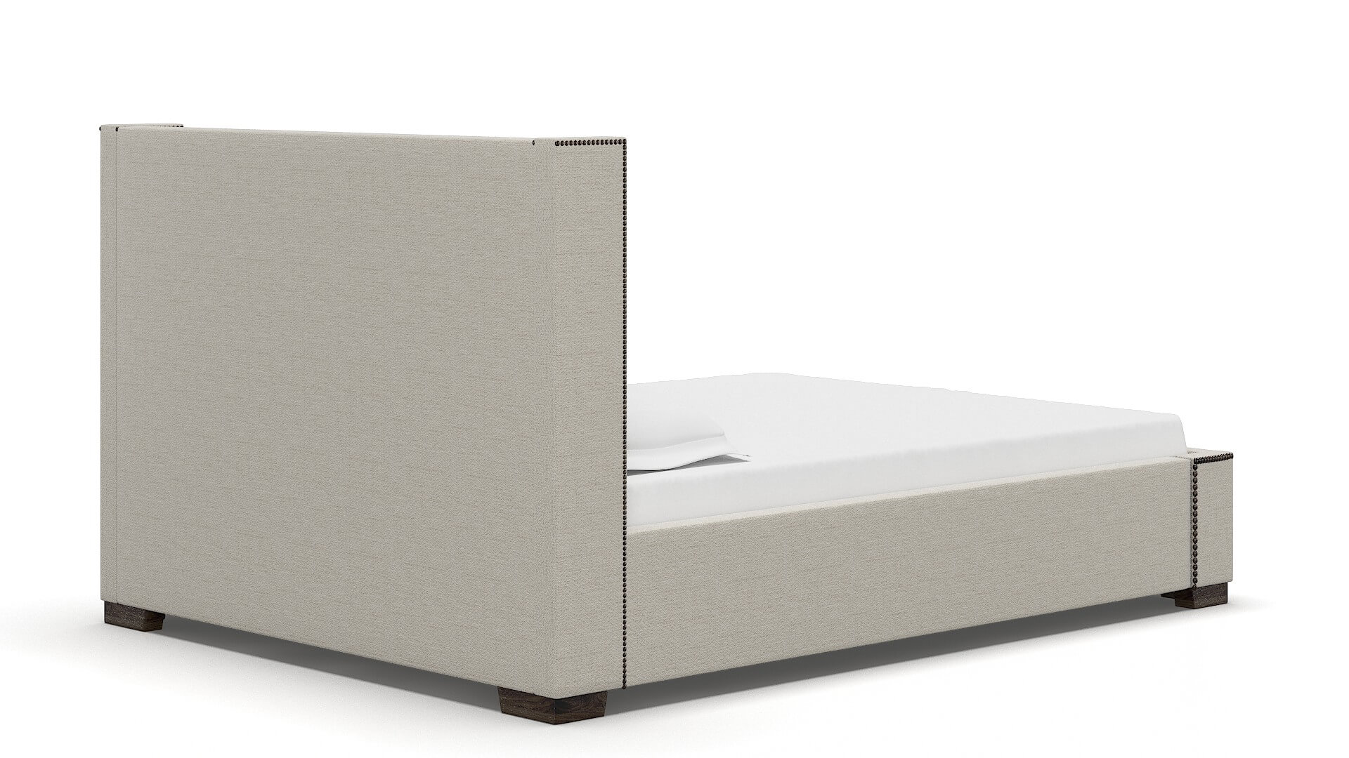 Bria Venus Cream Bed espresso legs 4