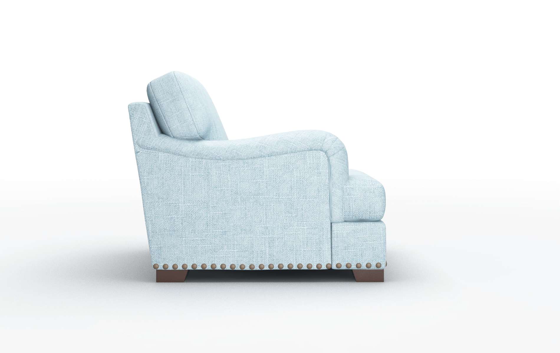 Brighton Atlas Turquoise Chair espresso legs 3
