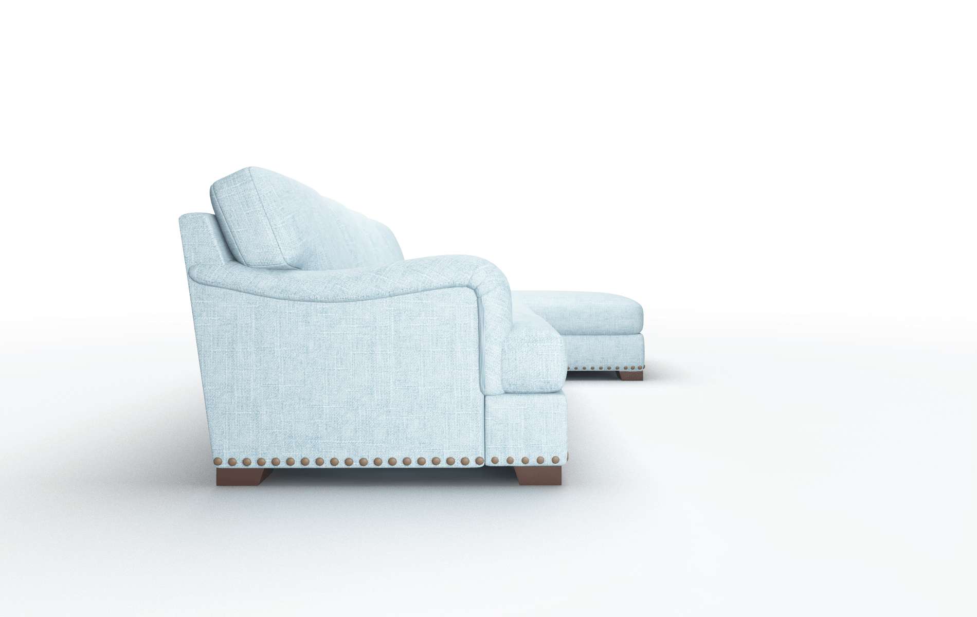 Brighton Atlas Turquoise Panel espresso legs 3