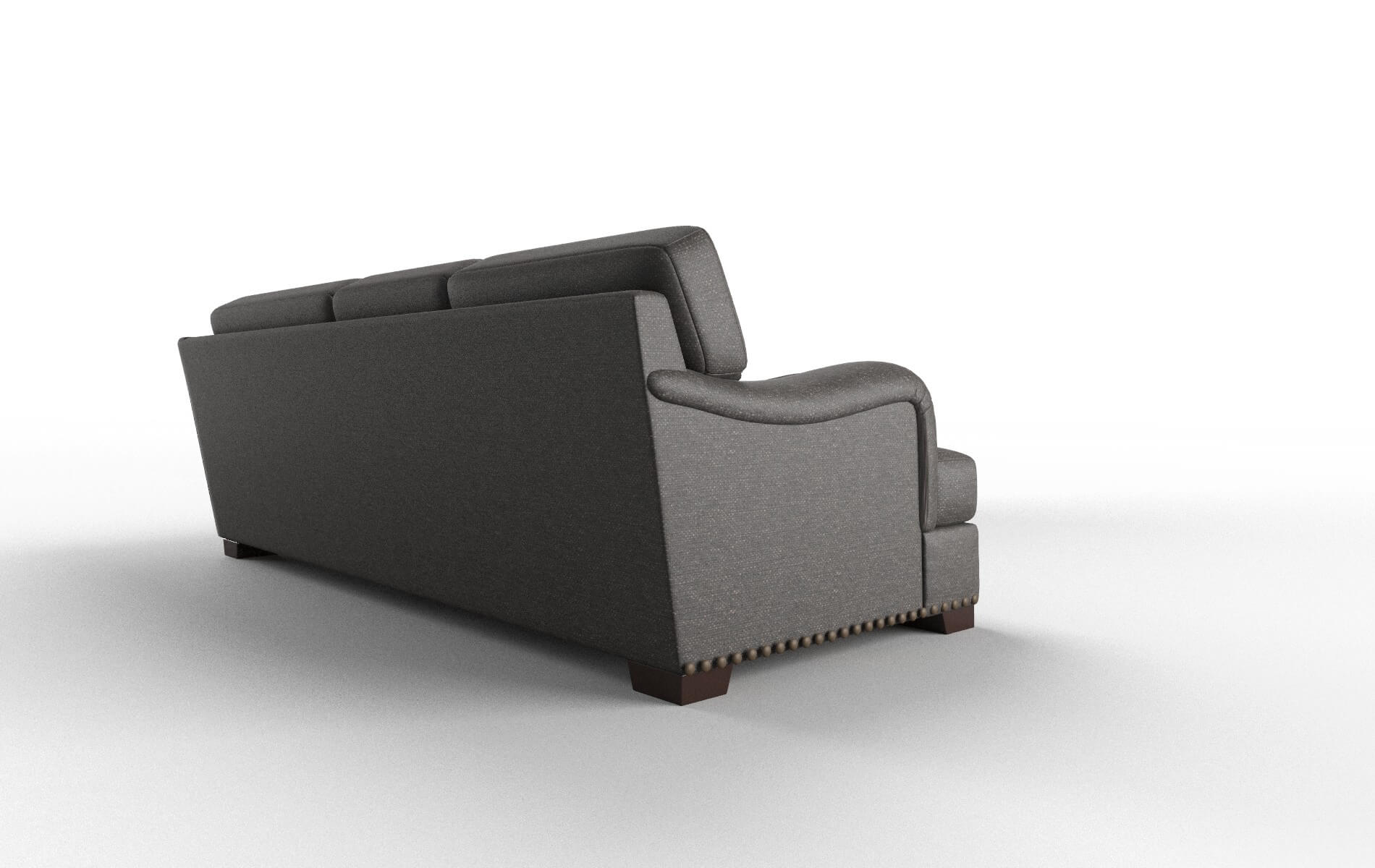 Brighton Avenger Denim Sectional espresso legs 3