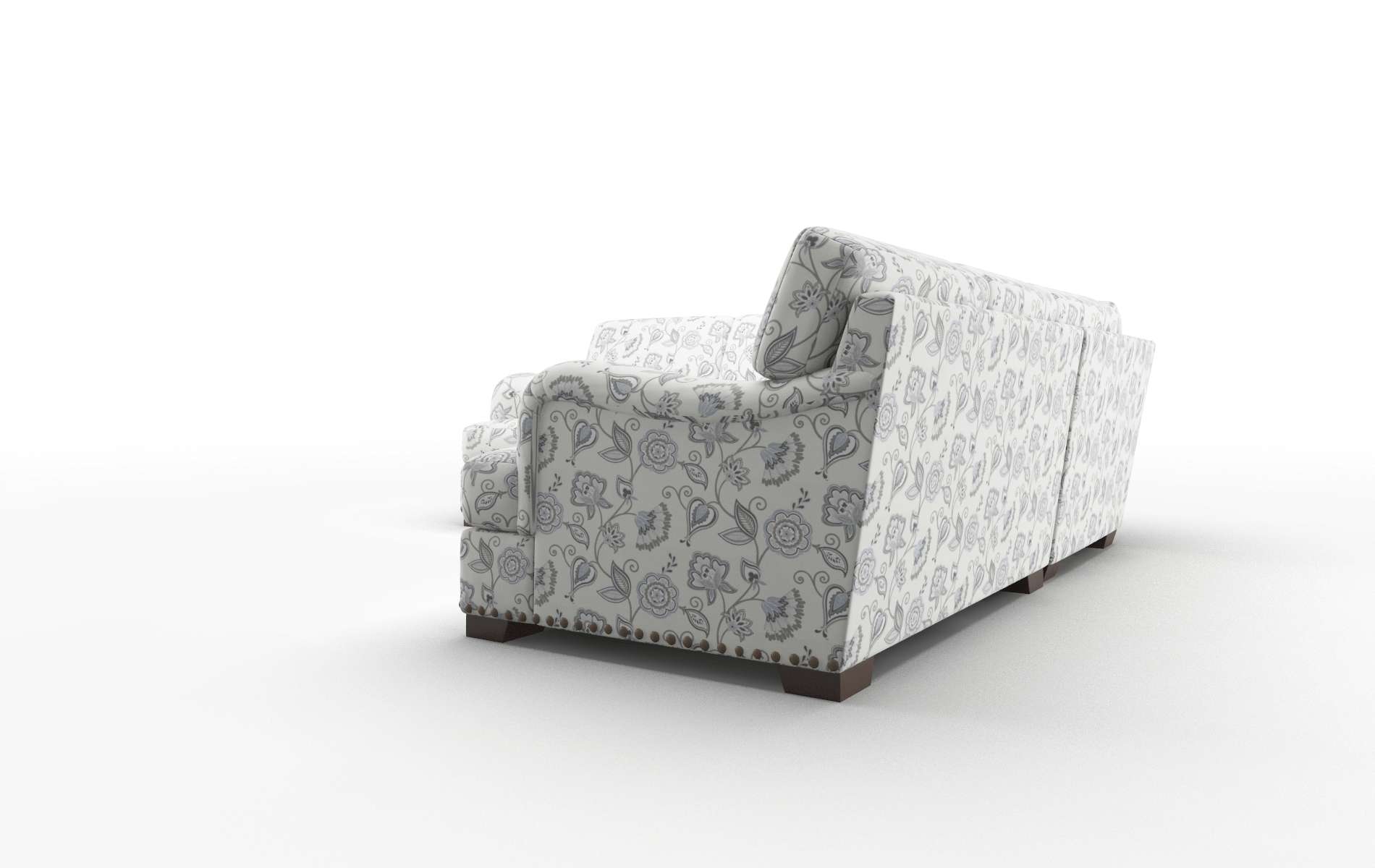 Brighton Avignon Sky Sectional espresso legs 4