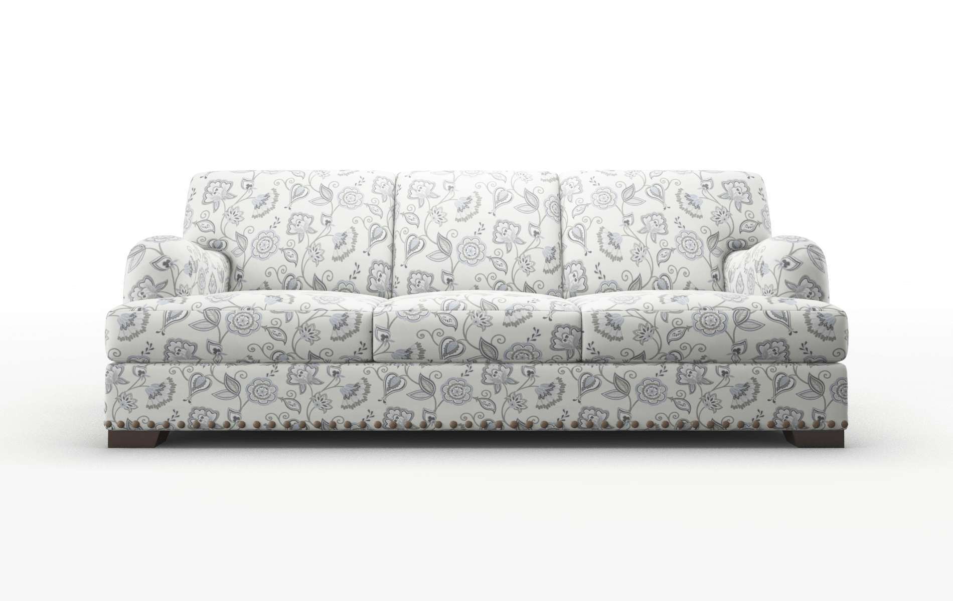 Brighton Avignon Sky Sofa espresso legs 1