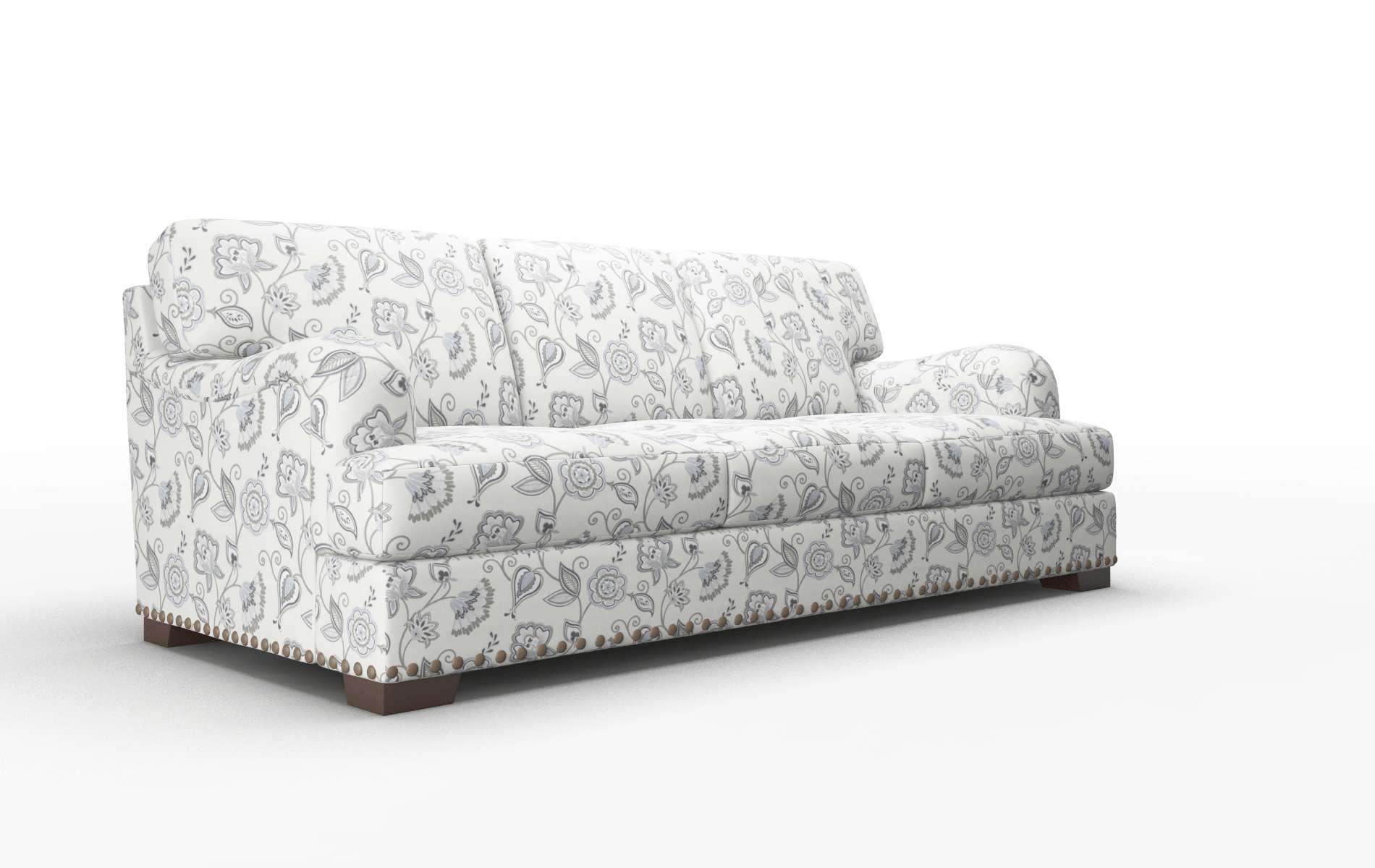 Brighton Avignon Sky Sofa espresso legs 2